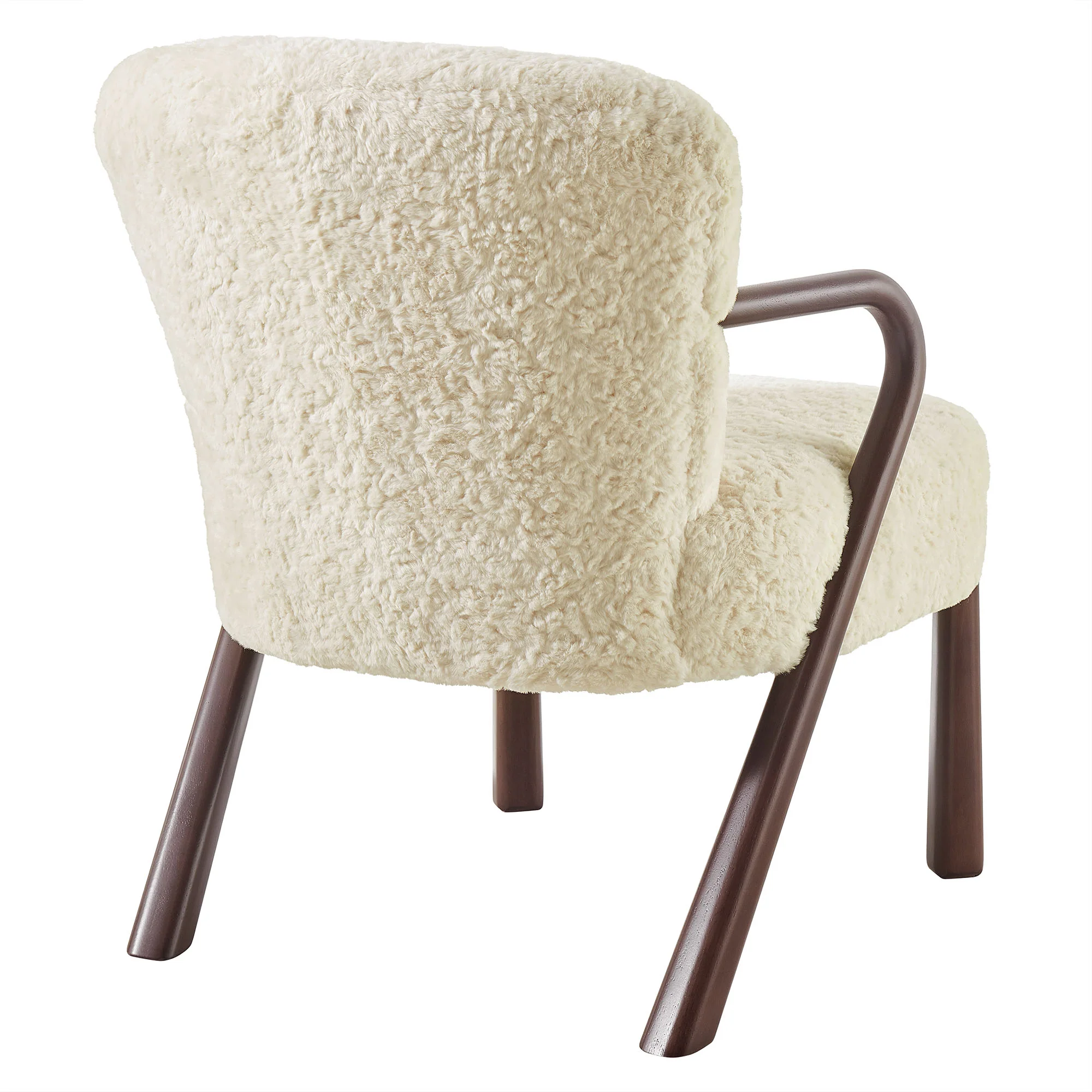 Arden Faux Shearling Accent Armchair by Modway - Image 3