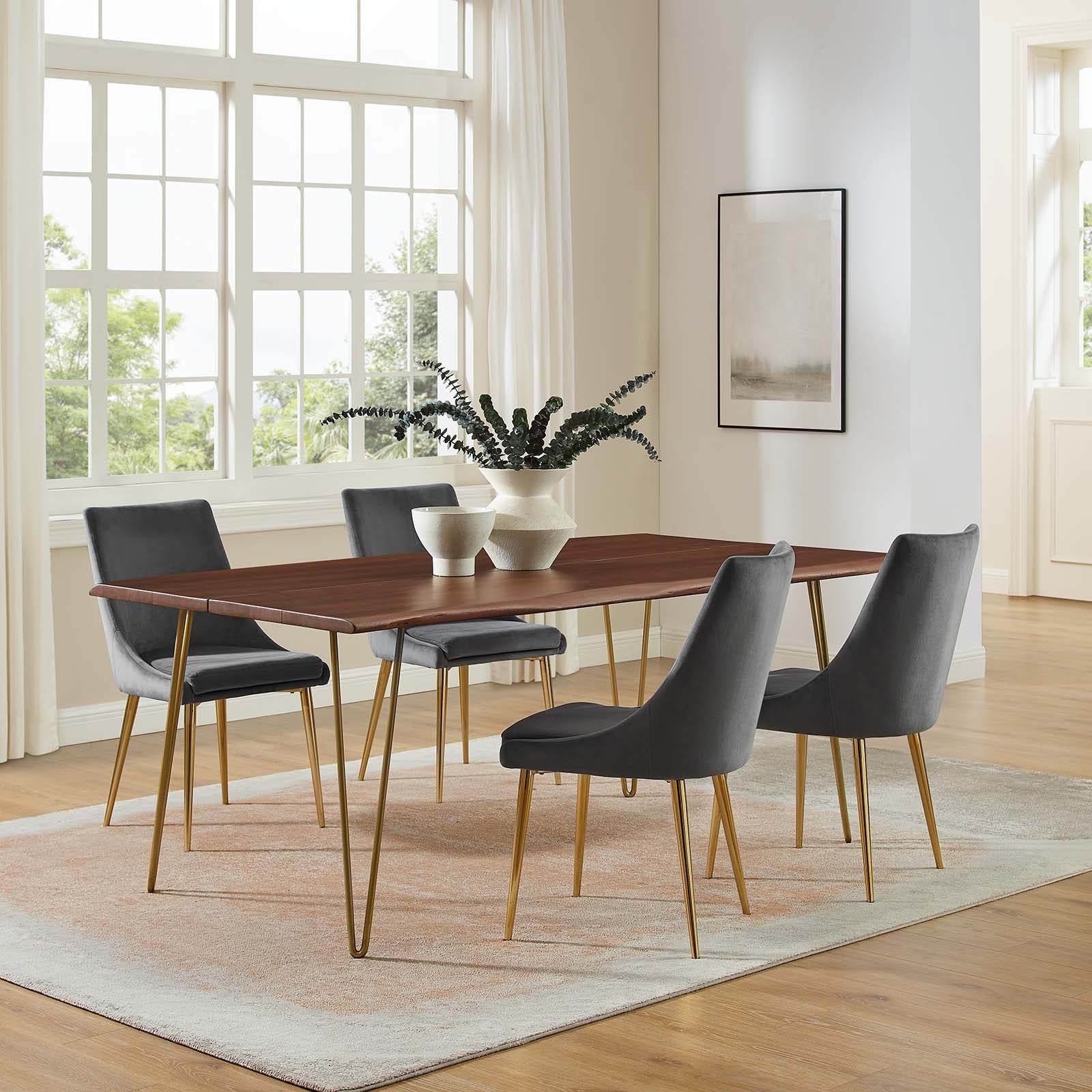 Ardor 74" Live Edge Acacia Wood Dining Table By Modway - EEI-6070 - Image 11