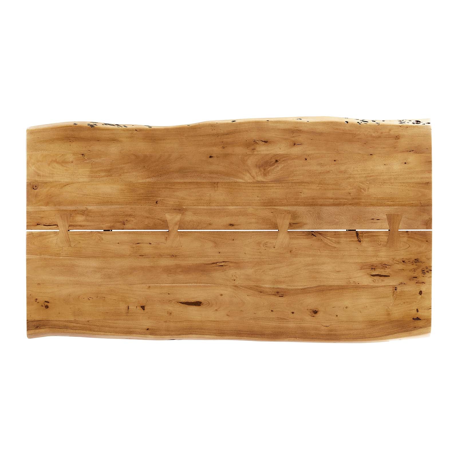 Ardor 74" Live Edge Acacia Wood Dining Table By Modway - EEI-6070 - Image 24