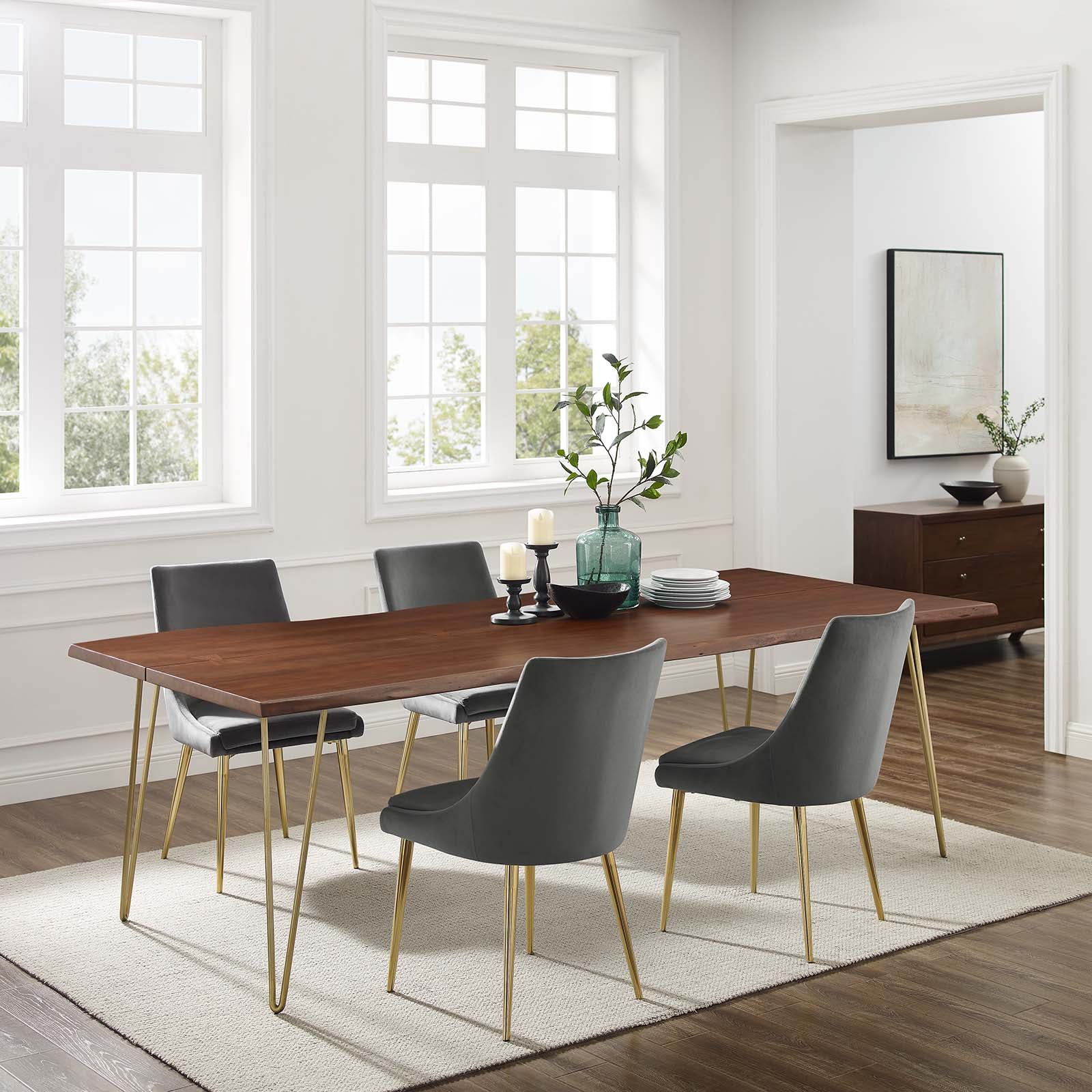 Ardor 96" Live Edge Acacia Wood Dining Table By Modway - EEI-6072 - Image 12