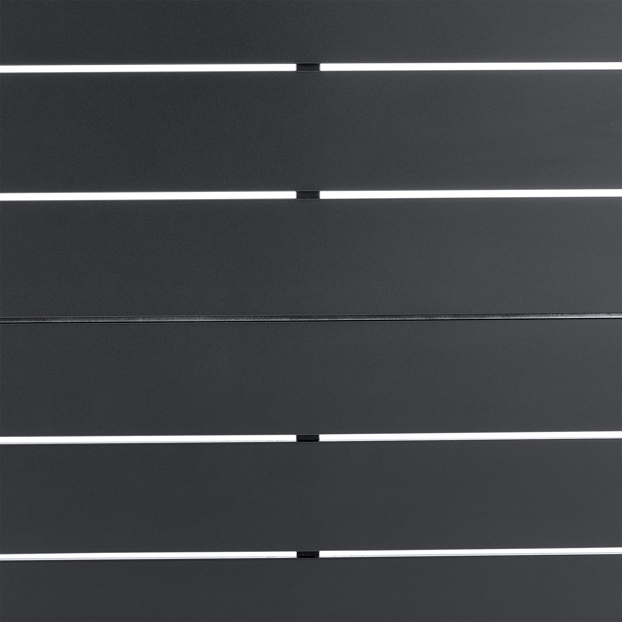 Argiope Outdoor Patio Round Coffee Table in Black Aluminum  By Armen Living - Image 12