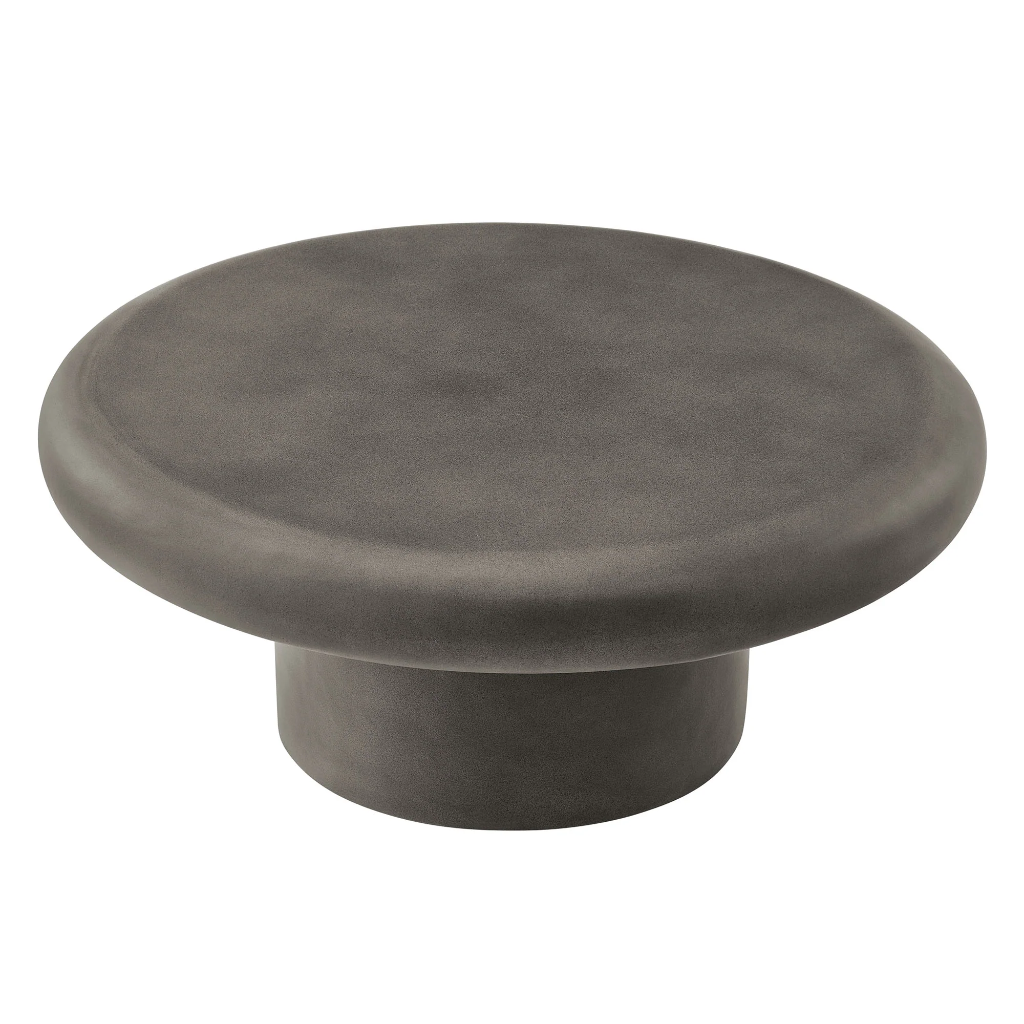 Argos Indoor - Outdoor Patio Concrete Round Coffee Table by Modway - Image 3