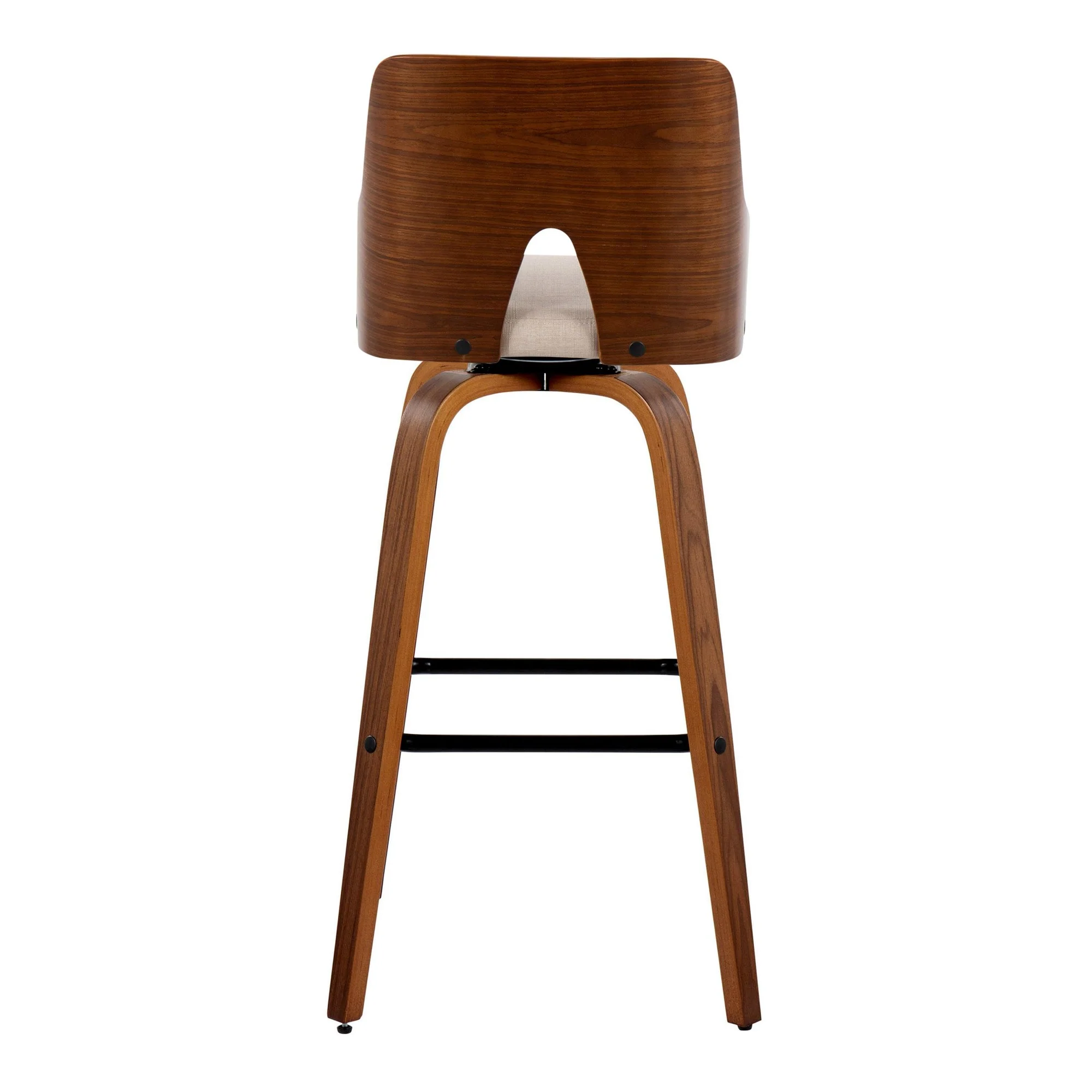 Ariana 30" Fixed-Height Barstool - Set of 2 By LumiSource - B30-ARIA-GRTZX2 WLWLBG2 - Image 10