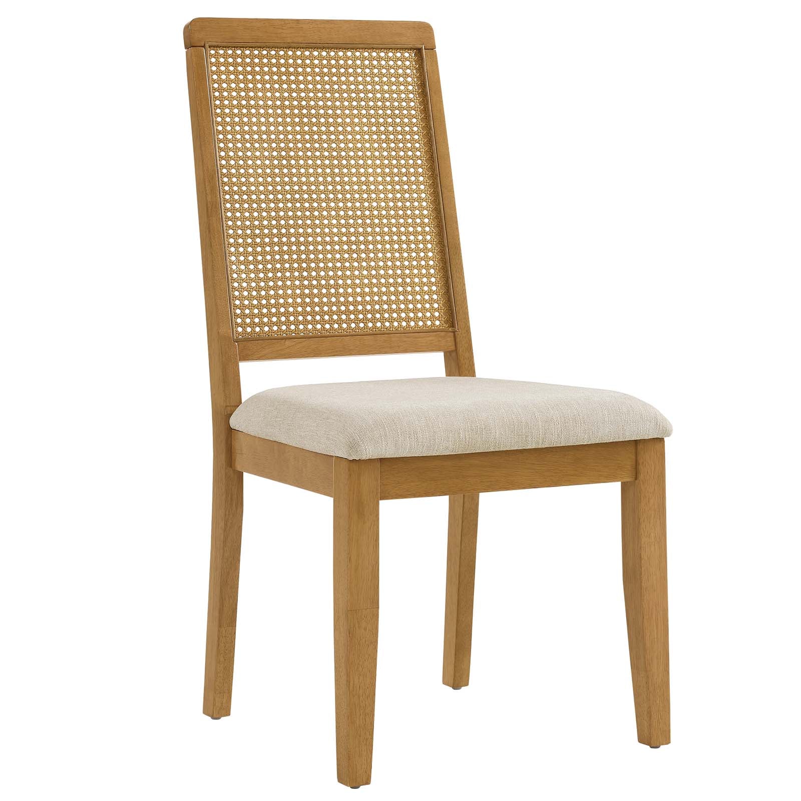Arlo Faux Rattan and Wood Dining Side Chairs - Set of 2 By Modway - EEI-6803 - Image 21