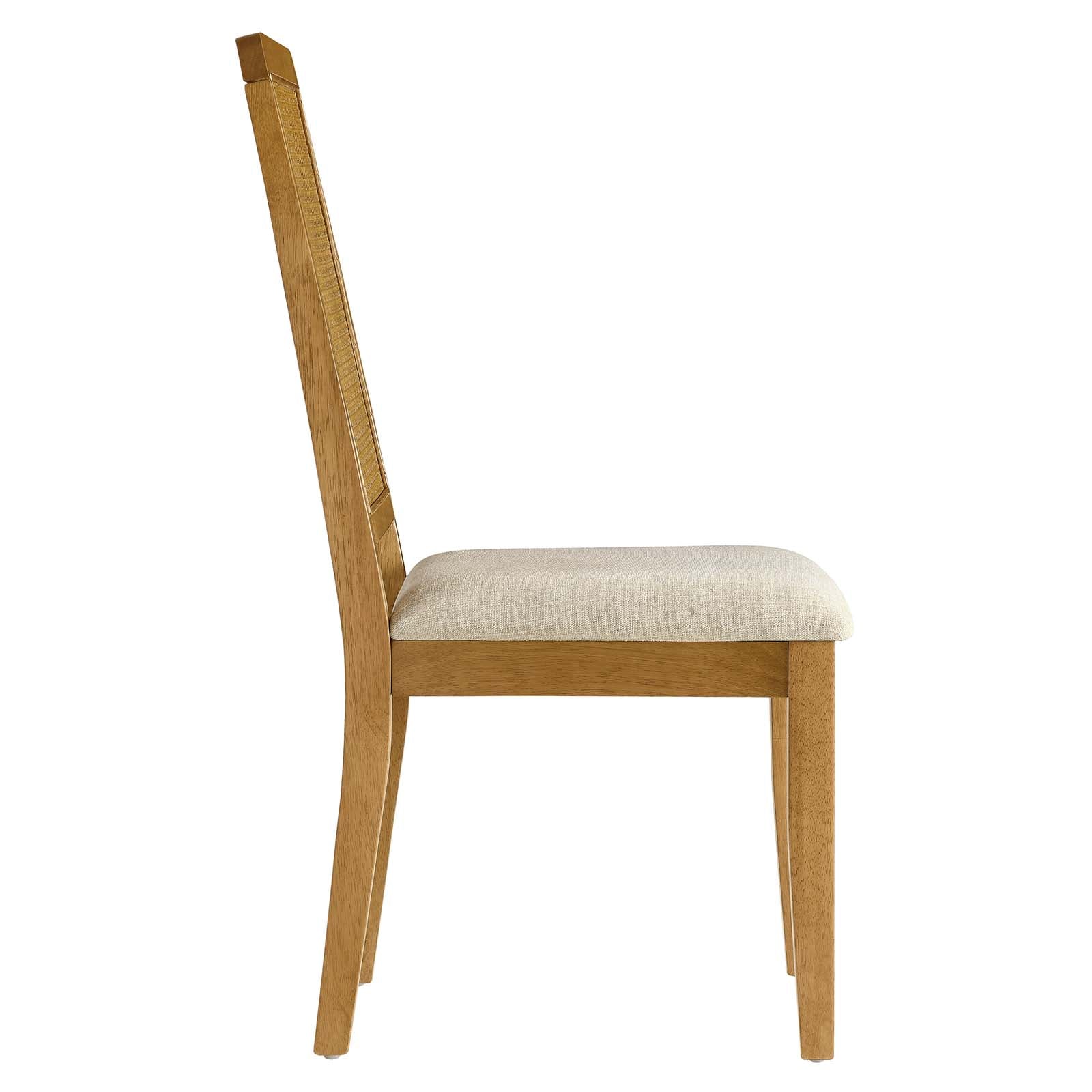 Arlo Faux Rattan and Wood Dining Side Chairs - Set of 2 By Modway - EEI-6803 - Image 22