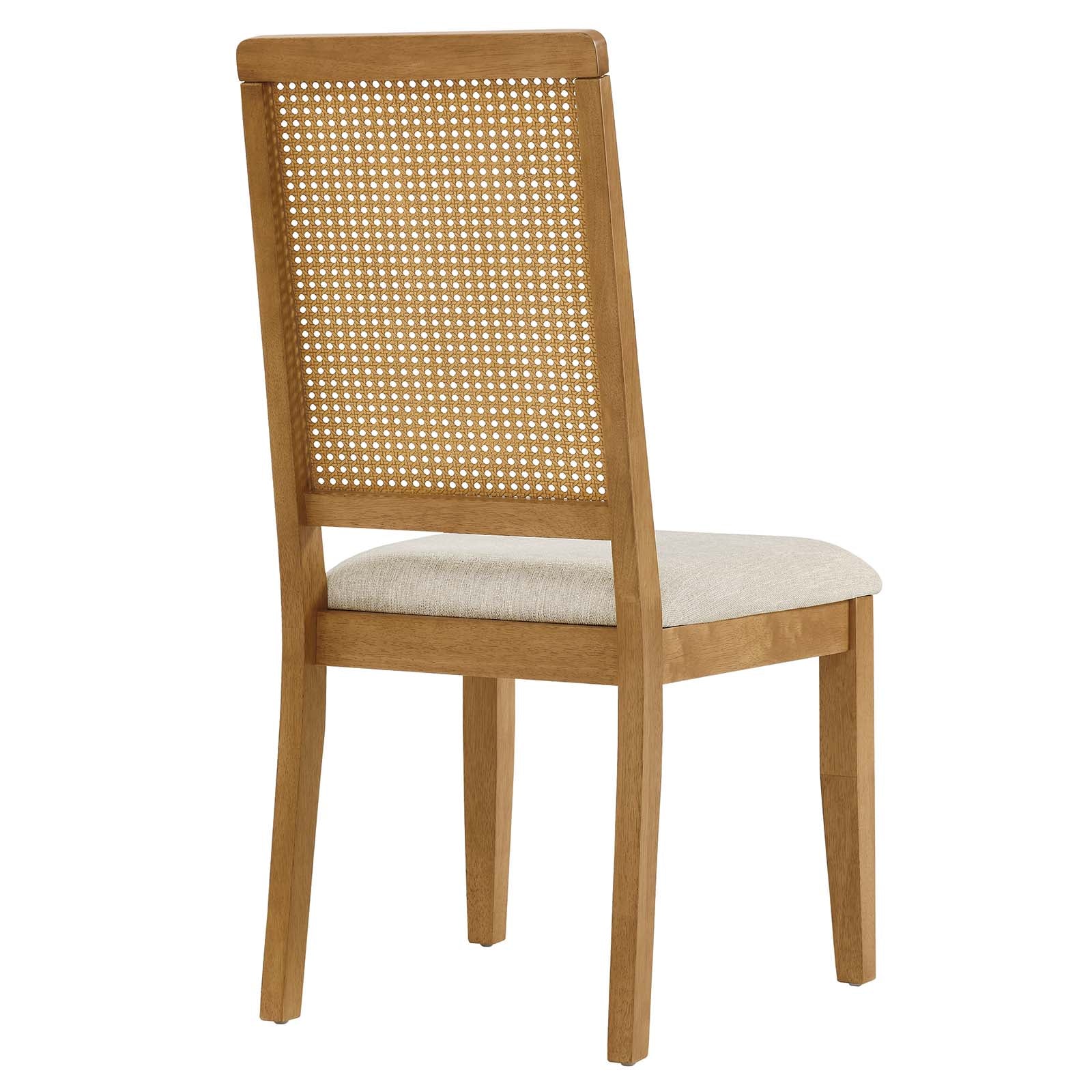 Arlo Faux Rattan and Wood Dining Side Chairs - Set of 2 By Modway - EEI-6803 - Image 23
