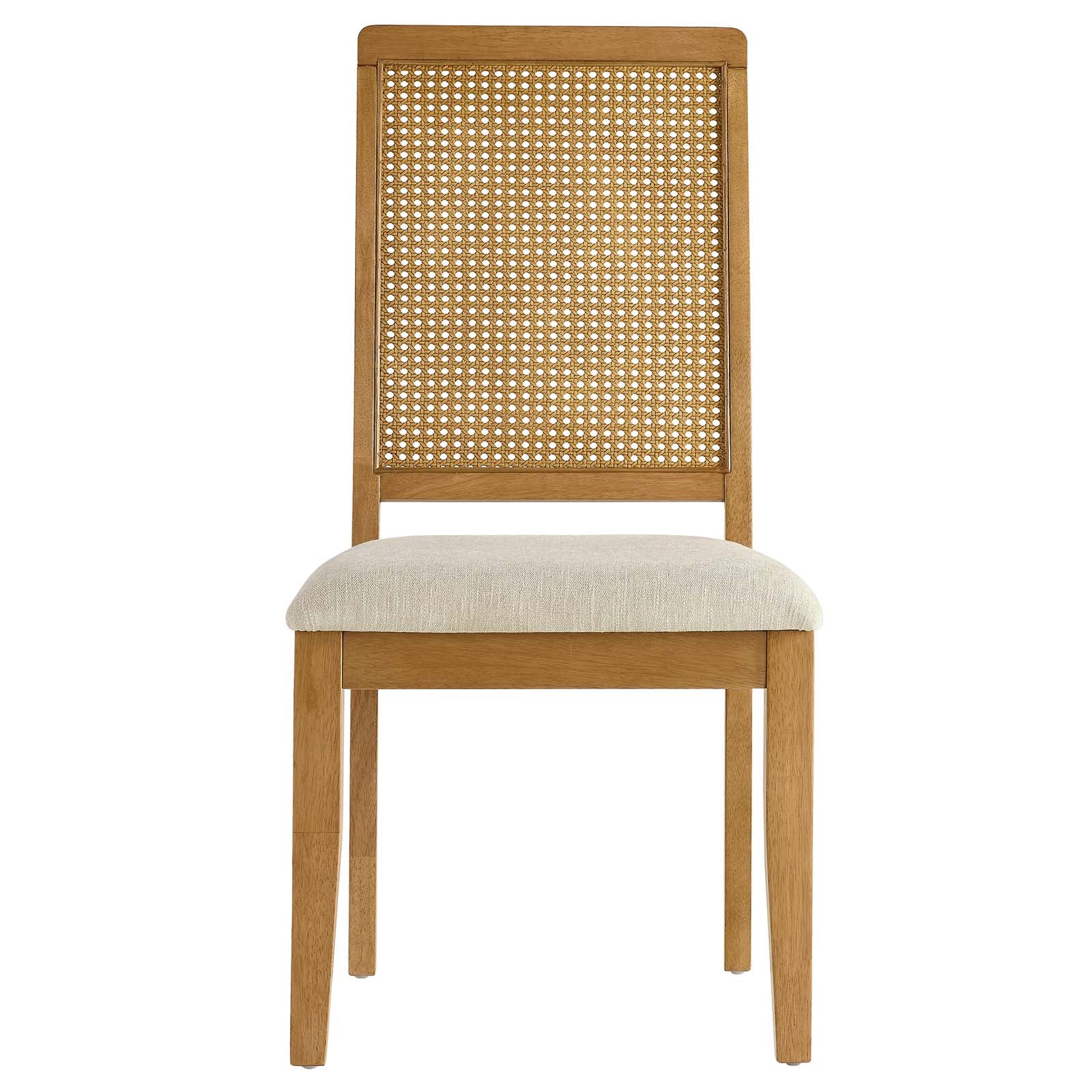 Arlo Faux Rattan and Wood Dining Side Chairs - Set of 2 By Modway - EEI-6803 - Image 24