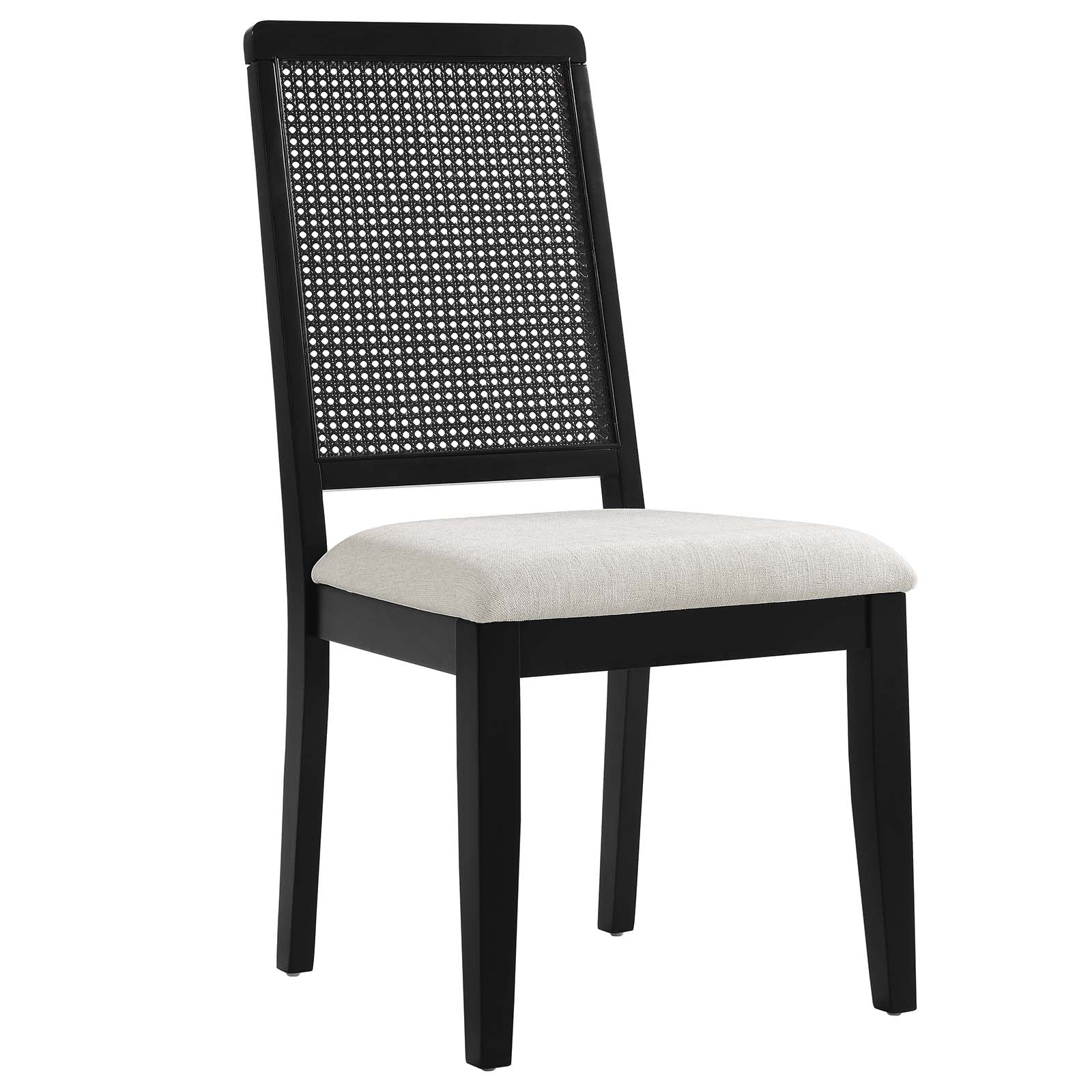 Arlo Faux Rattan and Wood Dining Side Chairs - Set of 2 By Modway - EEI-6803 - Image 3