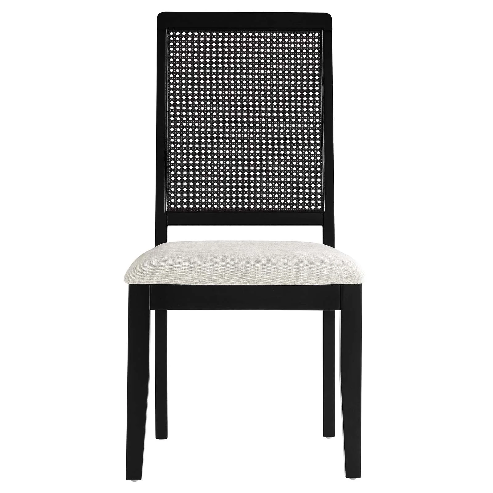 Arlo Faux Rattan and Wood Dining Side Chairs - Set of 2 By Modway - EEI-6803 - Image 6