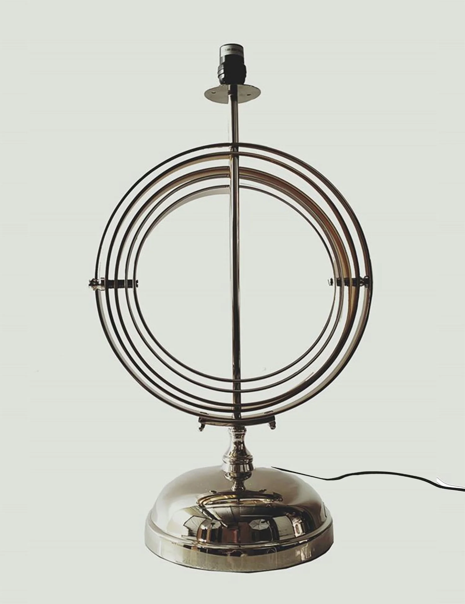 Armillary Sphere Aluminum Table Lamp By Homeroots - Image 5