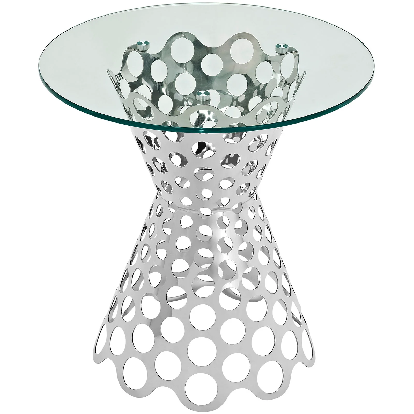 Arrange Glass Top Side Table By Modway - EEI-2106 - Image 3