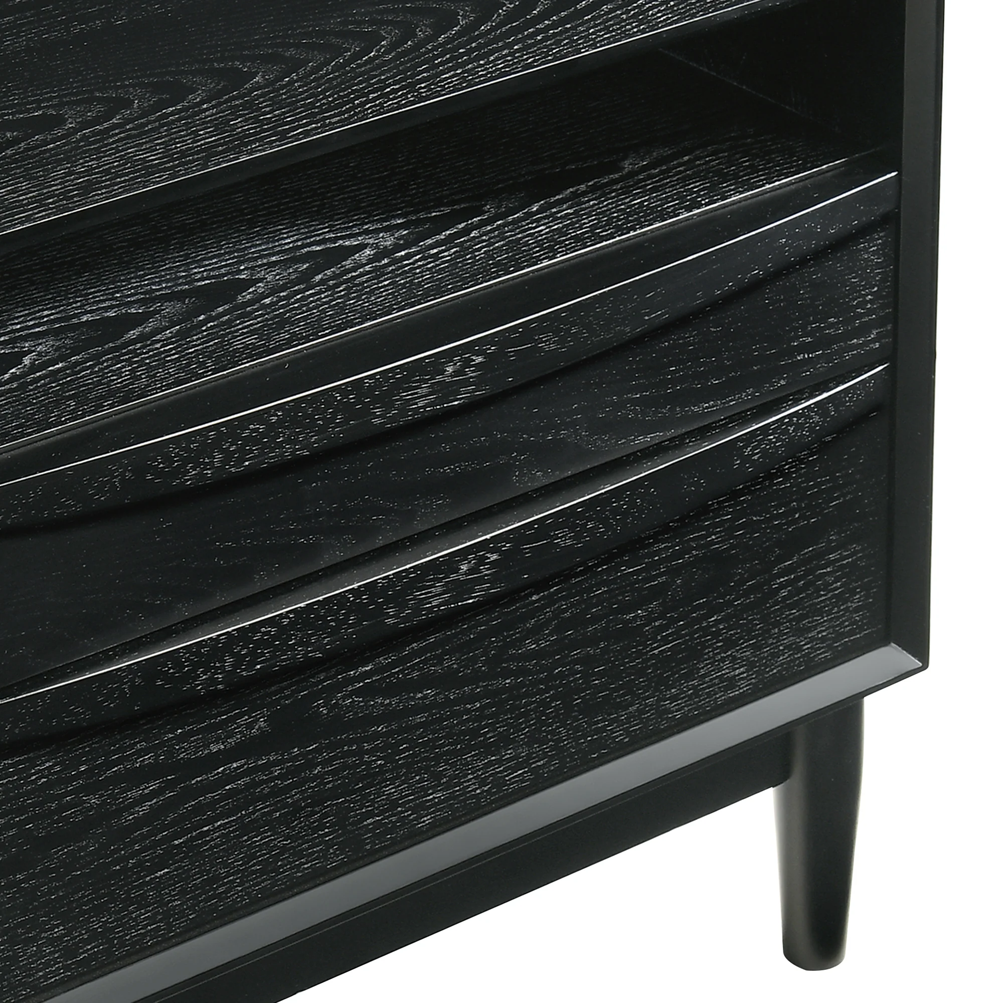 Artemio 2 Drawer Wood Nightstand with Shelf in Walnut Finish By Armen Living - Image 23