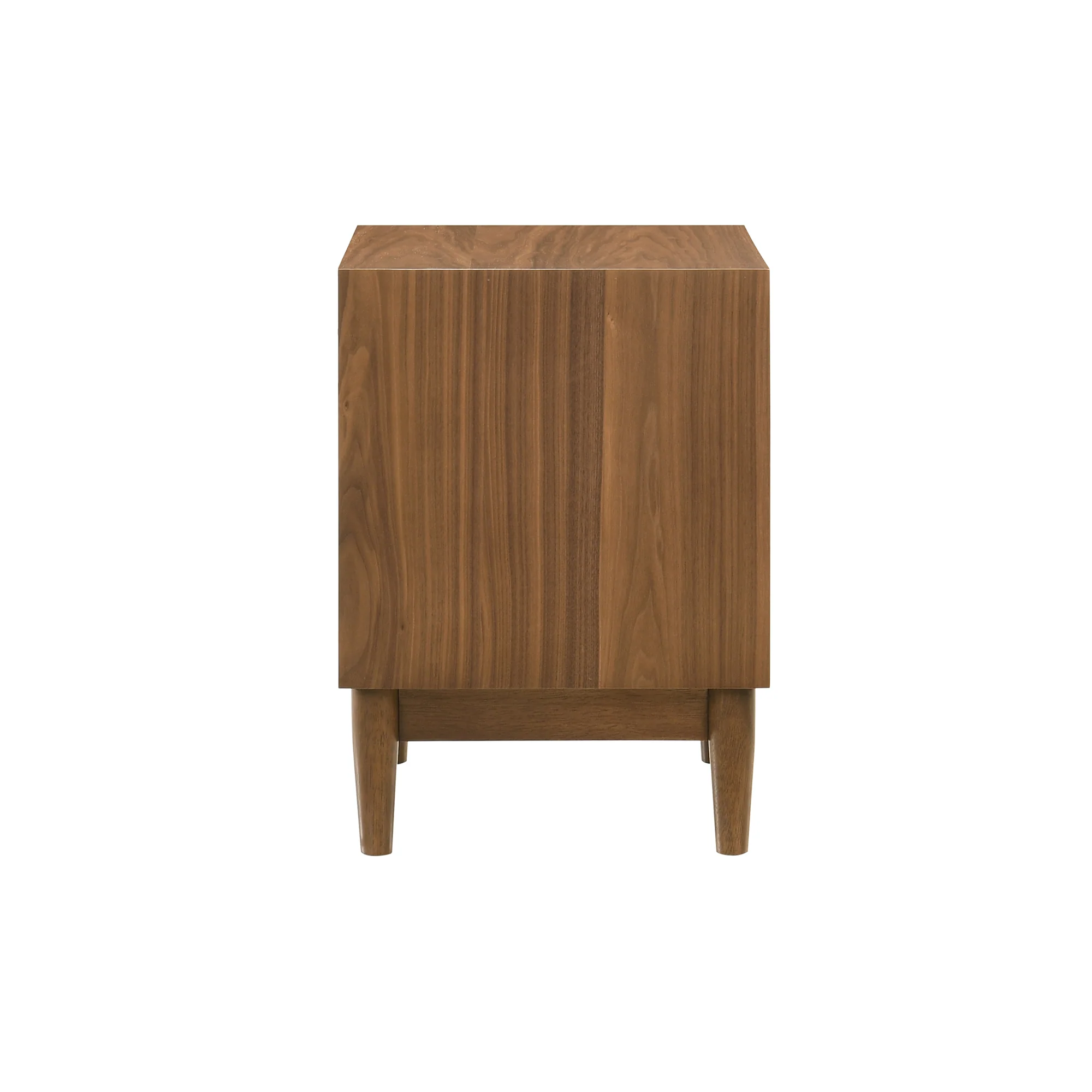 Artemio 2 Drawer Wood Nightstand with Shelf in Walnut Finish By Armen Living - Image 8