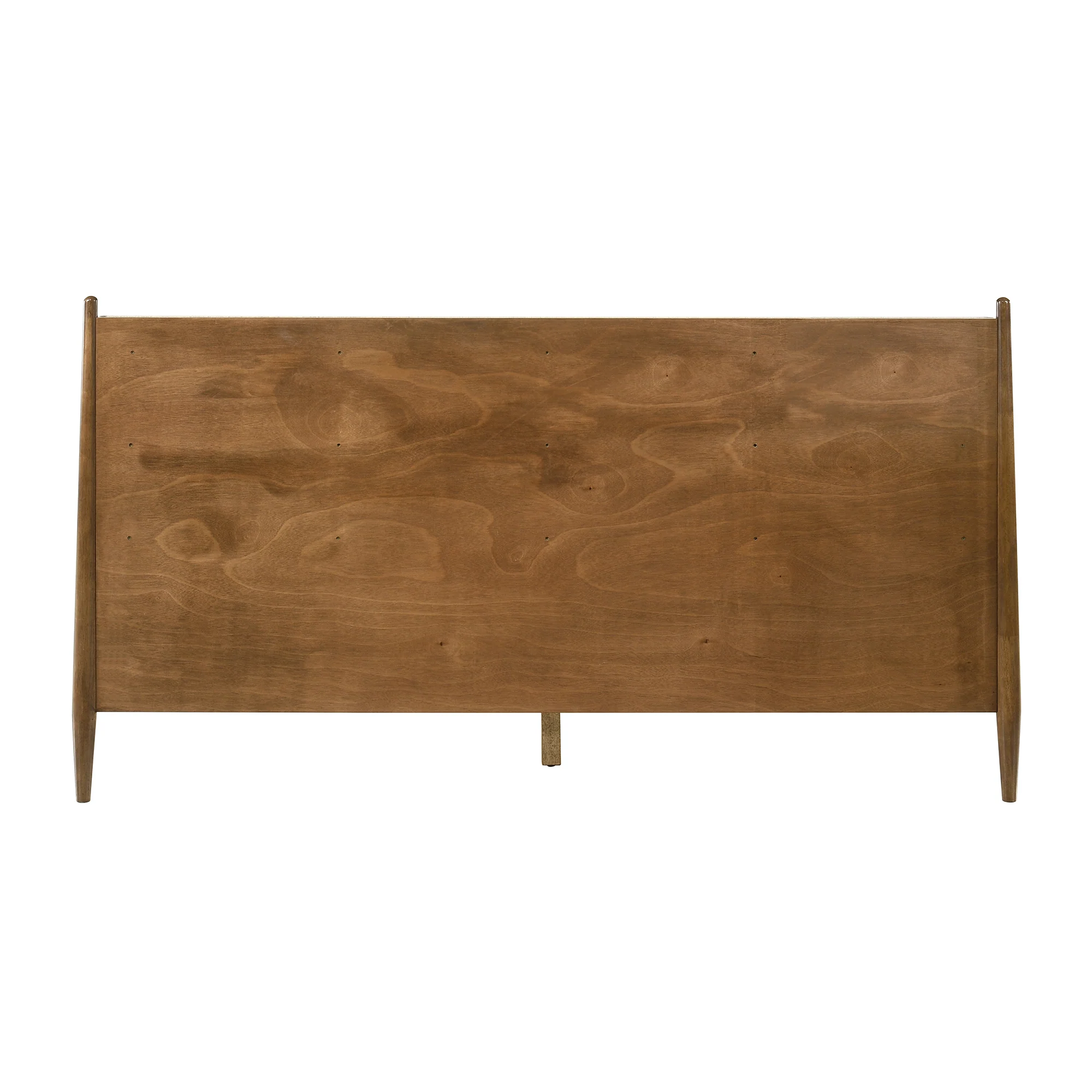 Artemio King Platform Wood Bed Frame in Walnut Finish By Armen Living - Image 8