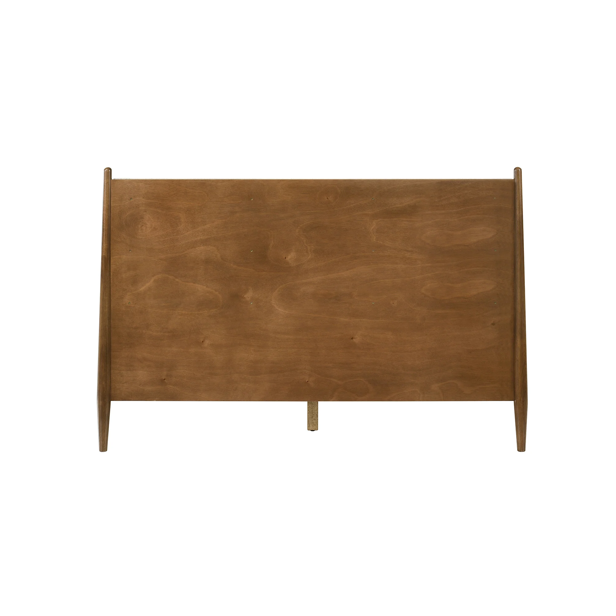 Artemio Queen Platform Wood Bed Frame in Walnut Finish By Armen Living - Image 8