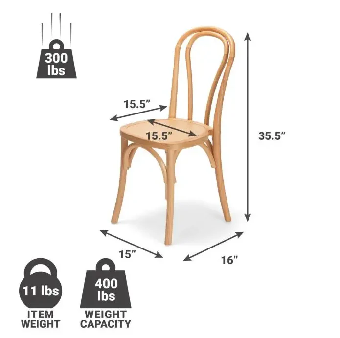 Artisan Living Madison Bentwood Chair - Image 3