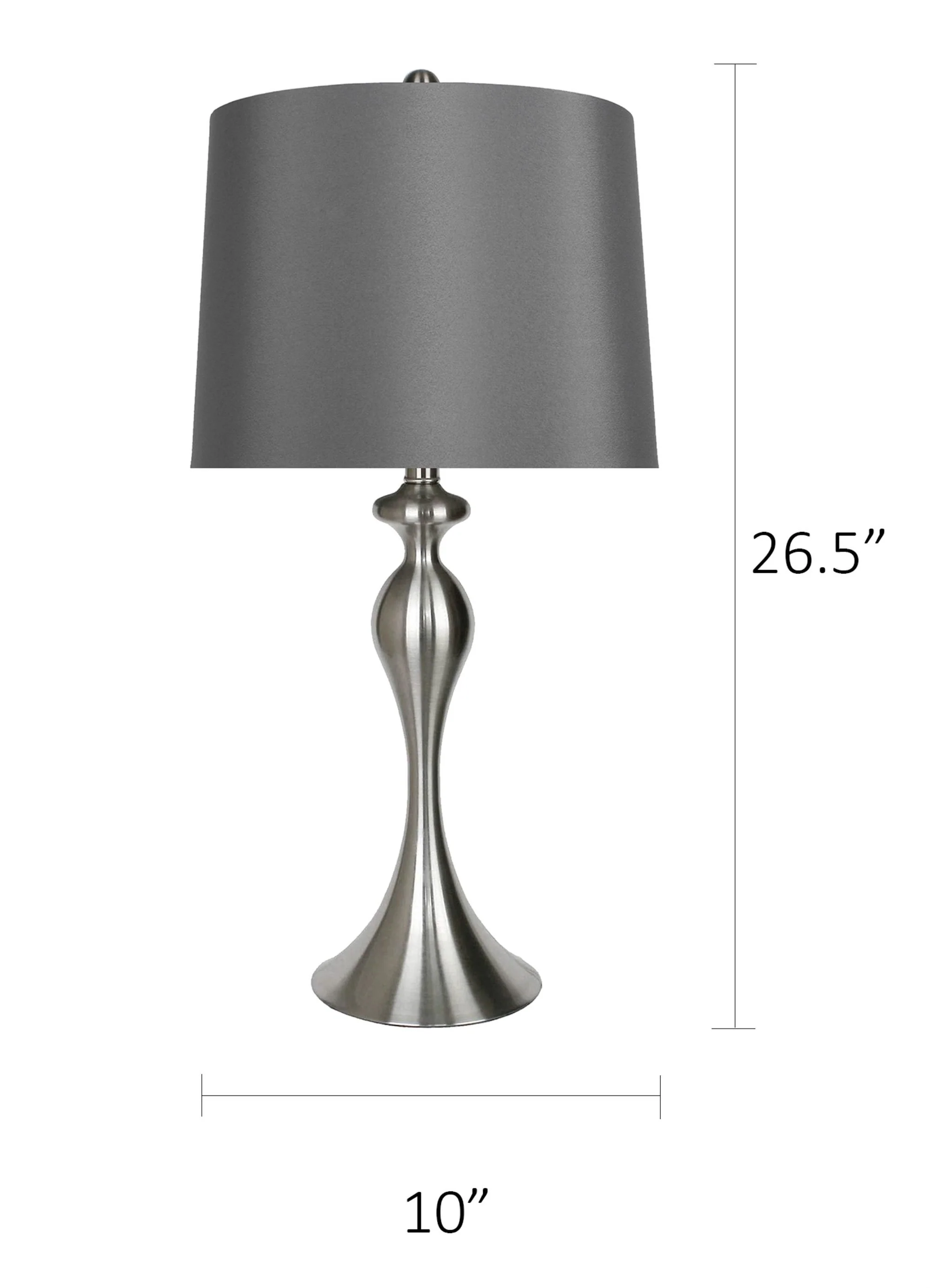 Ashland 27" Metal Table Lamp - Set of 2 By LumiSource - GTS27-ASHLND BNIGY2 - Image 22