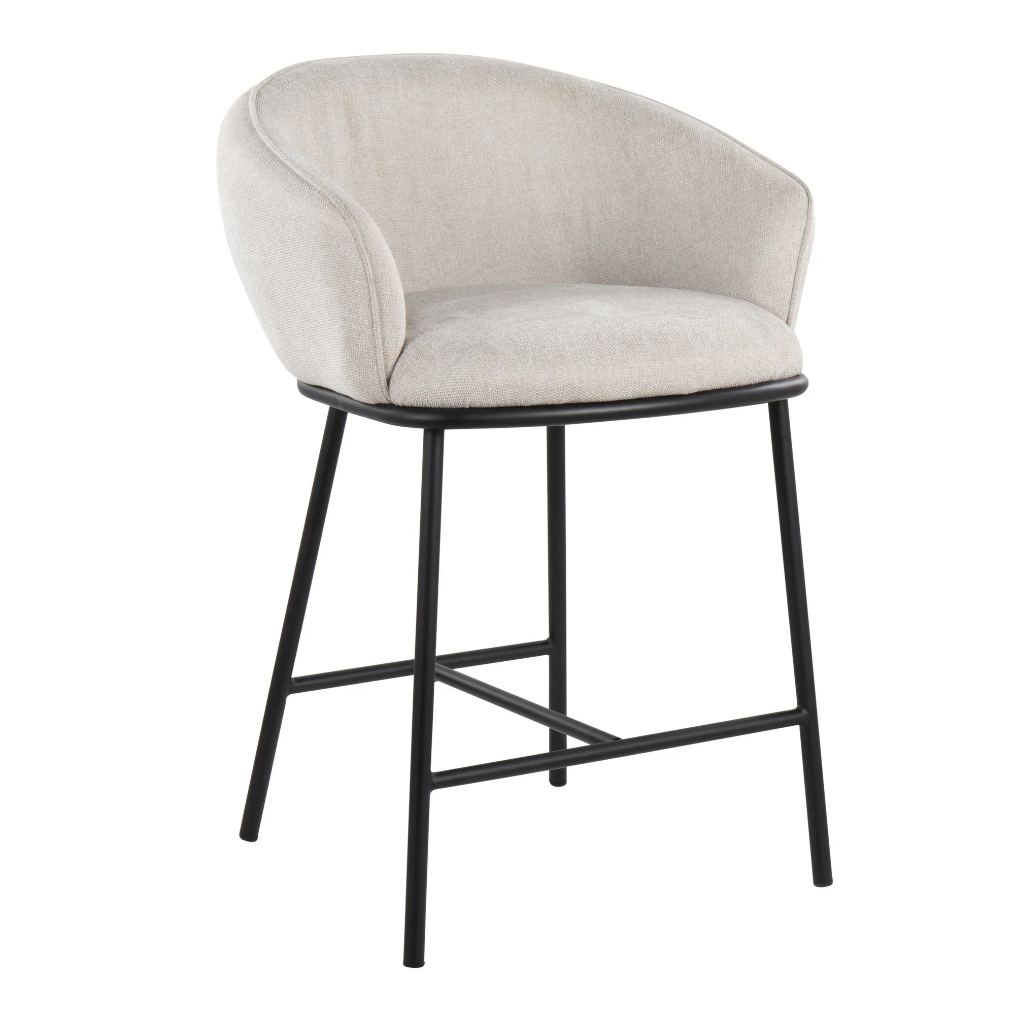 Ashland Counter Stool - Set of 2 Gray By LumiSource - Image 13
