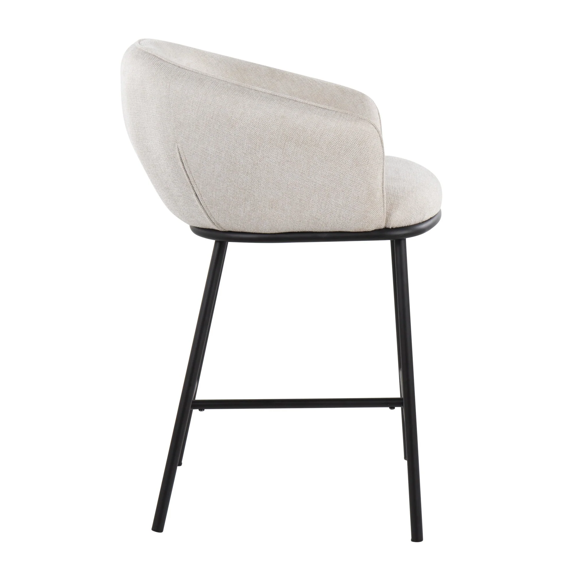 Ashland Counter Stool - Set of 2 Gray By LumiSource - Image 14