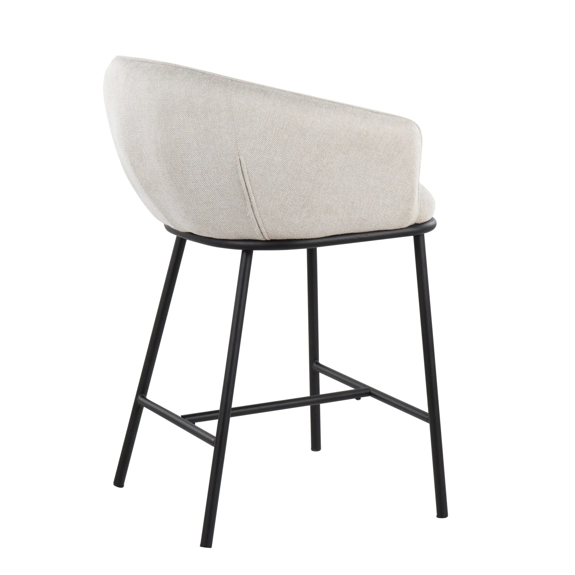 Ashland Counter Stool - Set of 2 Gray By LumiSource - Image 15