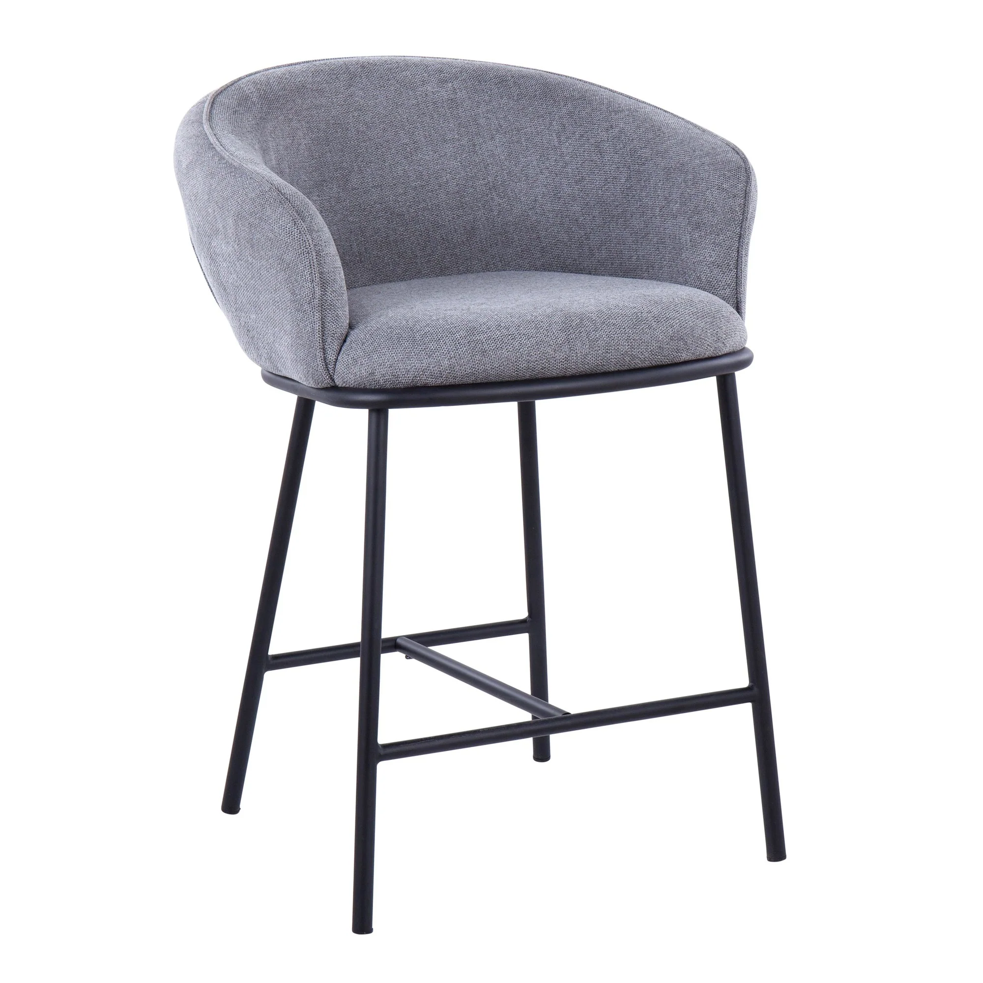 Ashland Counter Stool - Set of 2 Gray By LumiSource - Image 21