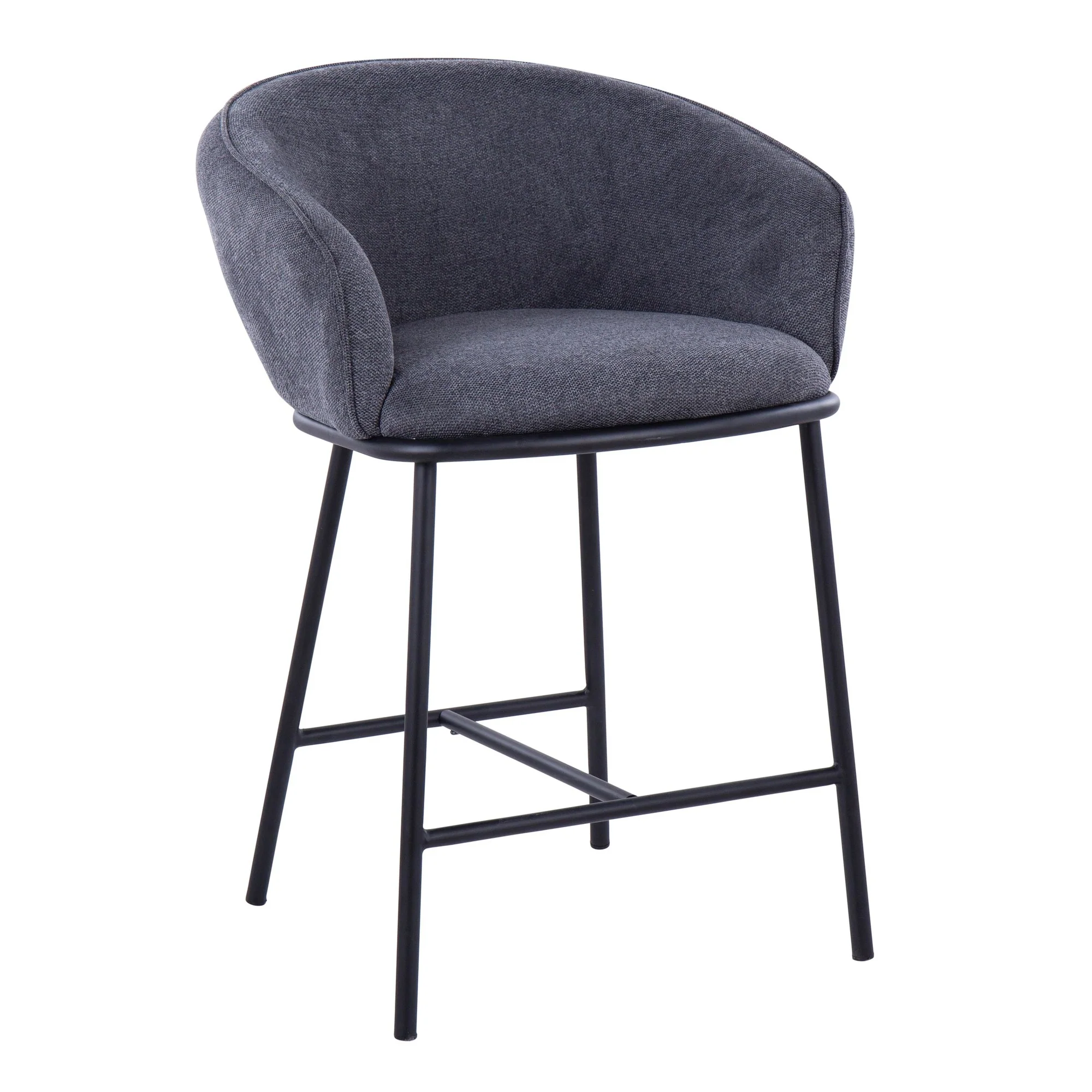 Ashland Counter Stool - Set of 2 Gray By LumiSource - Image 5