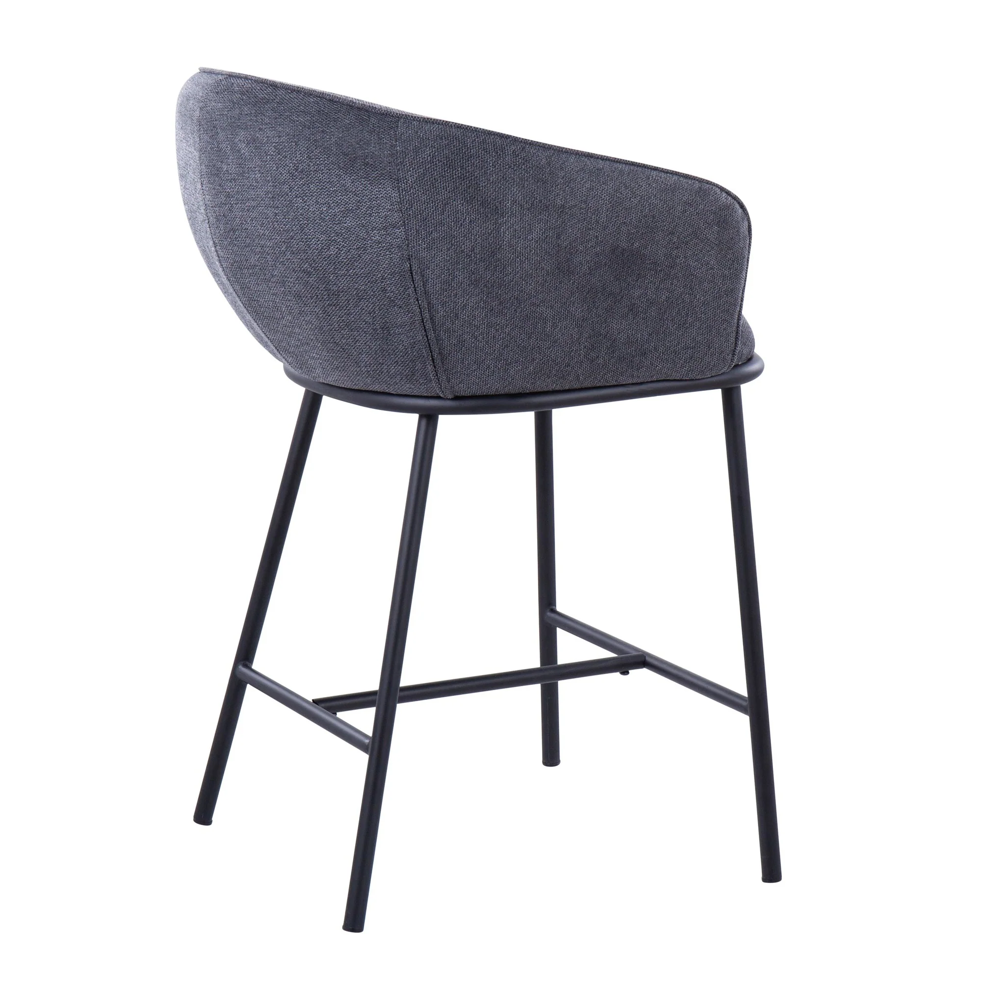 Ashland Counter Stool - Set of 2 Gray By LumiSource - Image 7