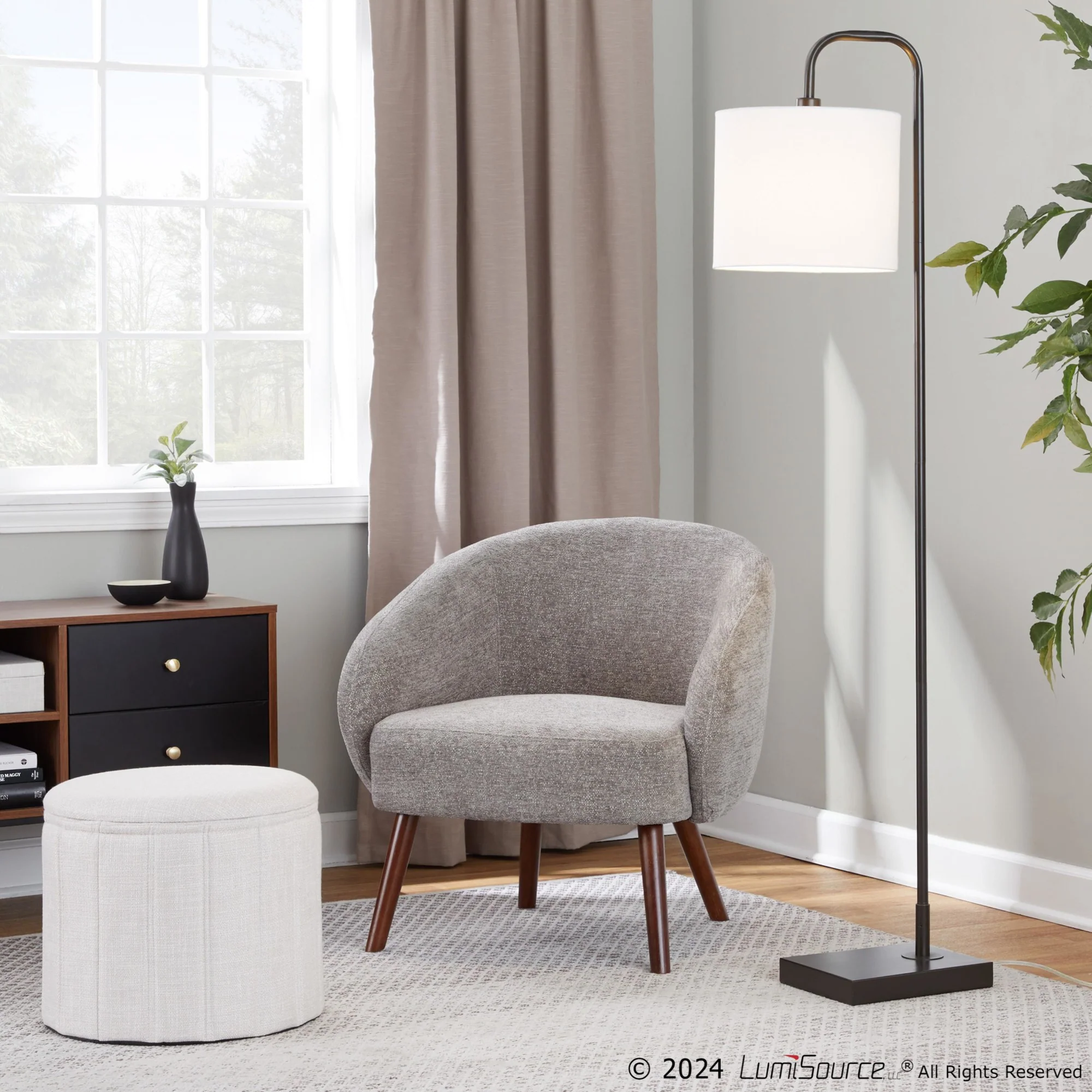 Ashland Lounge Chair By LumiSource - CHR-ASHLNDFB WLCR - Image 10