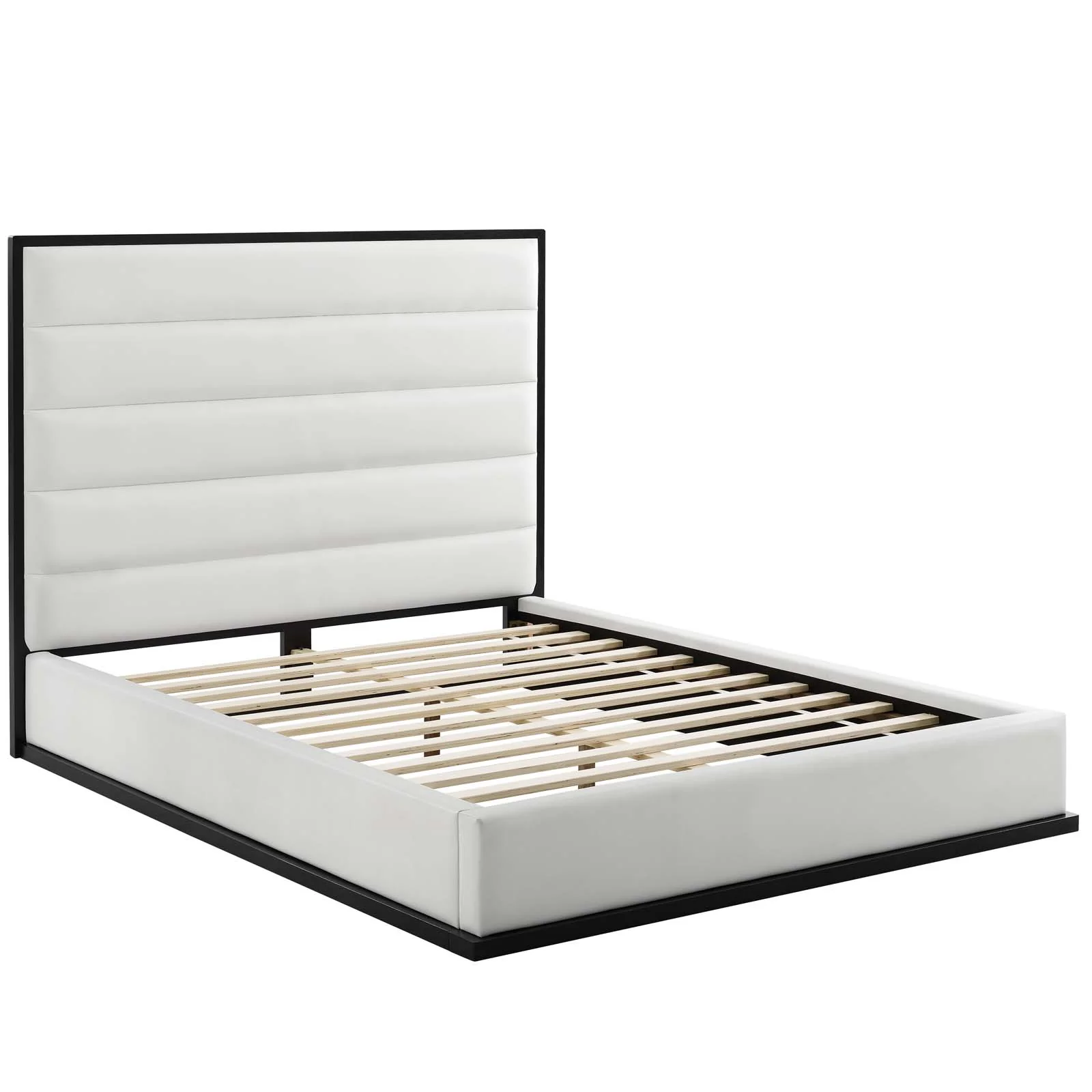 Ashland Queen Faux Leather Platform Bed By Modway - MOD-6045 - Image 3