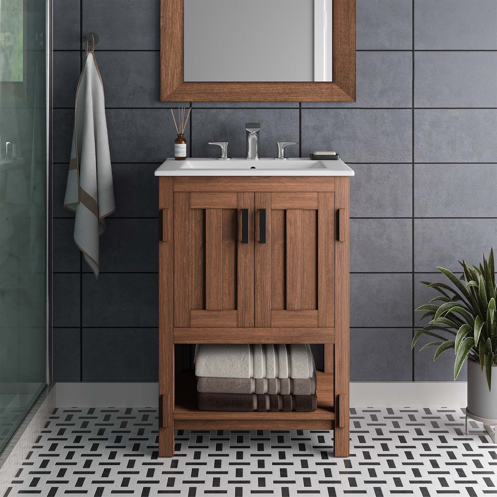Ashlyn 24” Wood Bathroom Vanity By Modway - EEI-6534 - Image 11