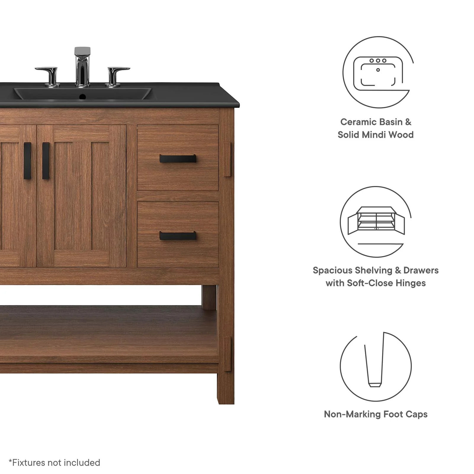 Ashlyn 36” Wood Bathroom Vanity By Modway - EEI-6535 - Image 10