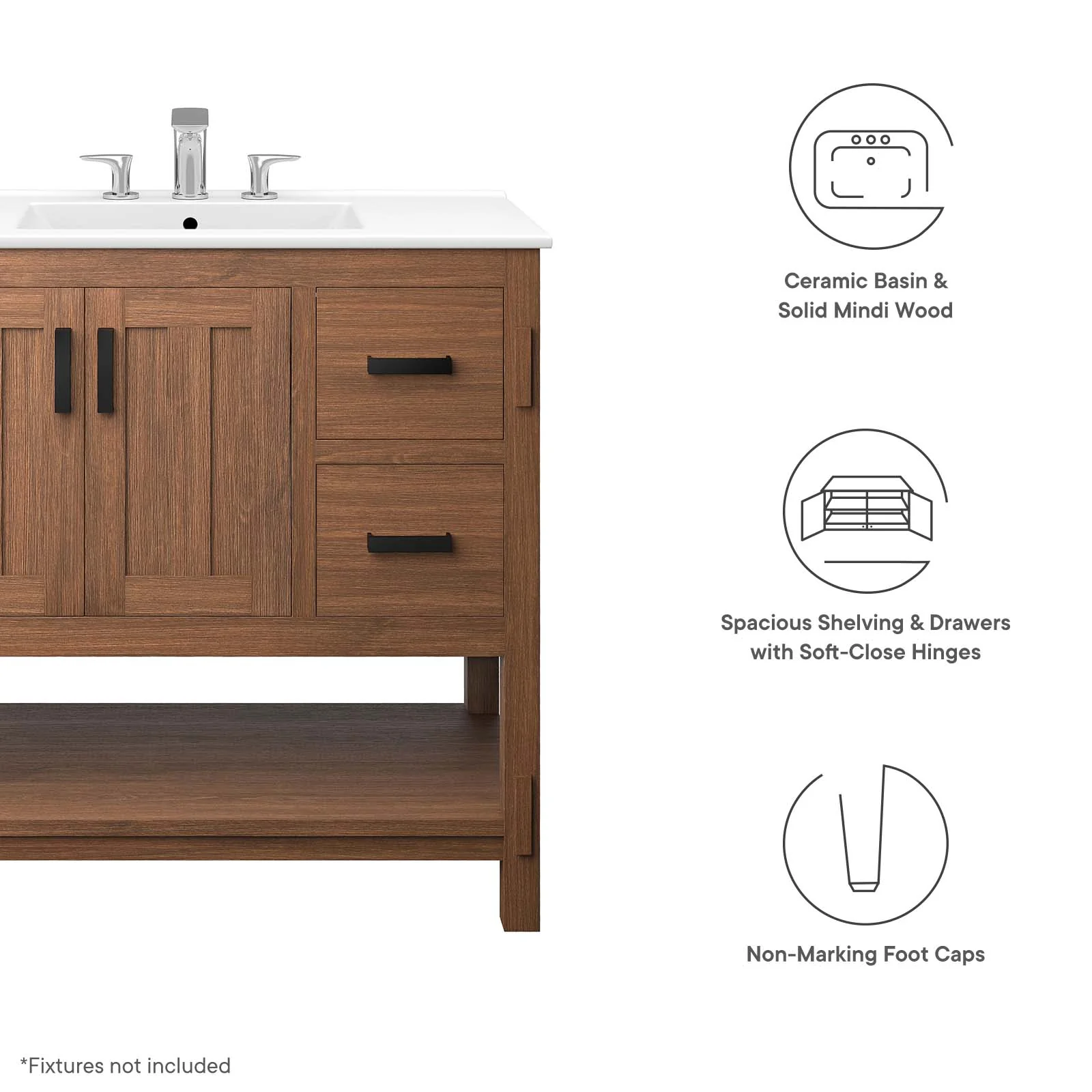Ashlyn 36” Wood Bathroom Vanity By Modway - EEI-6535 - Image 20