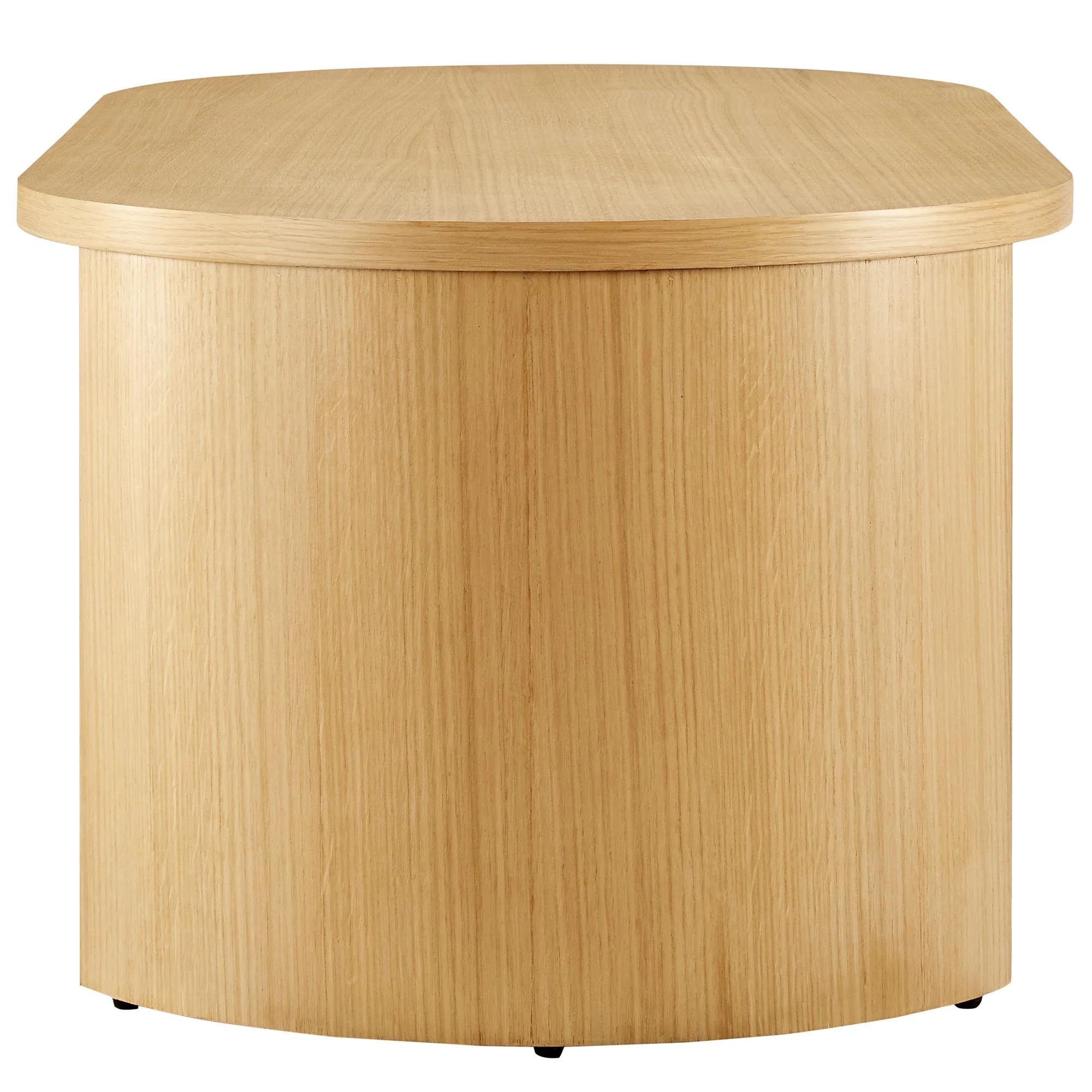 Aspect Oval Wood Coffee Table by Modway - Image 4