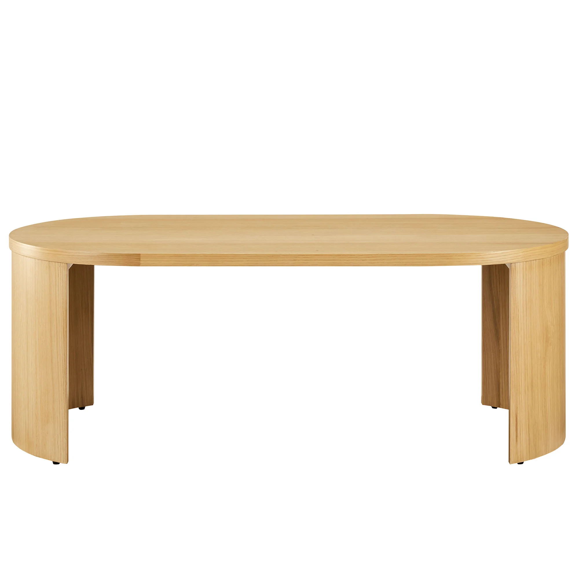 Aspect Oval Wood Coffee Table by Modway - Image 5