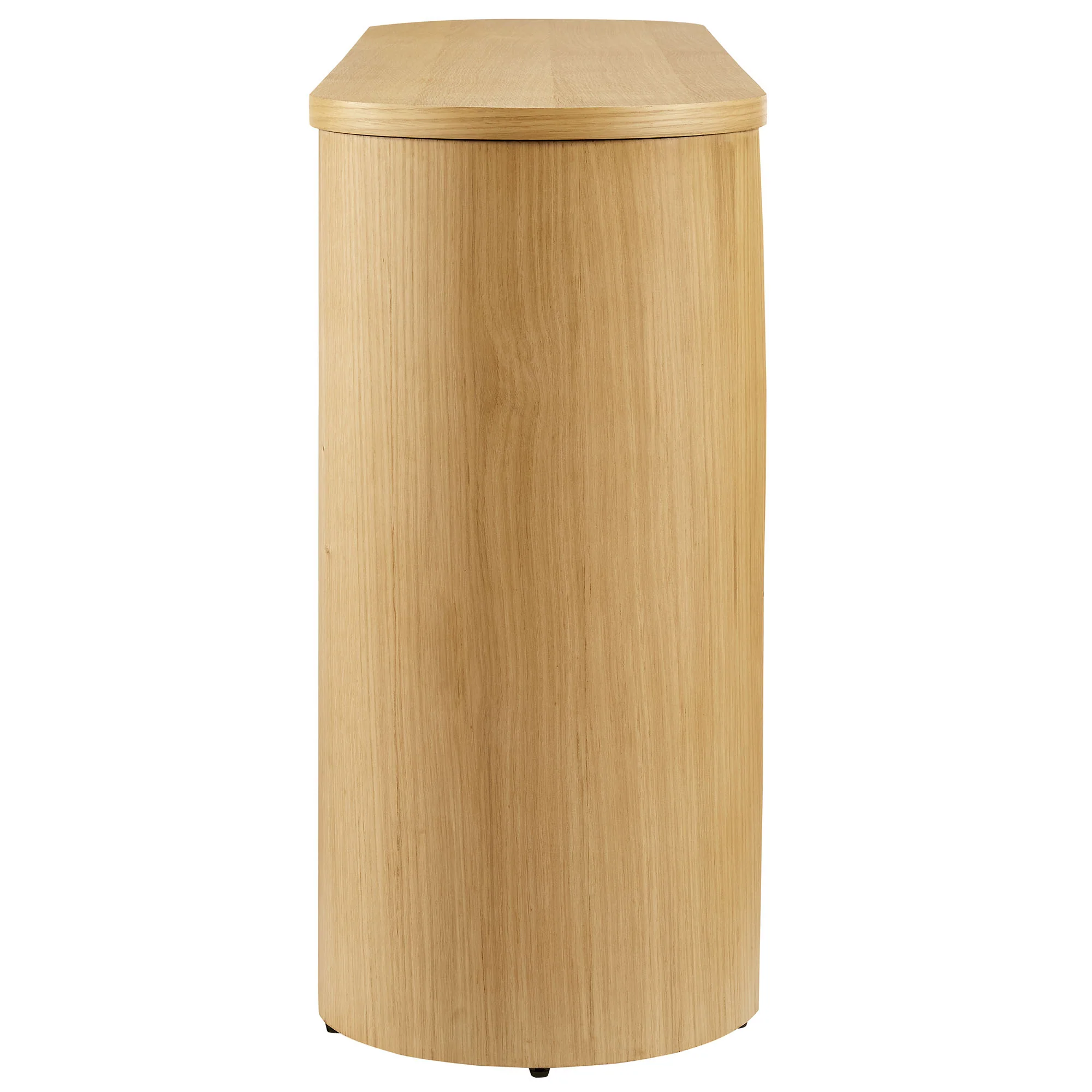Aspect Oval Wood Entryway Console Table by Modway - Image 4