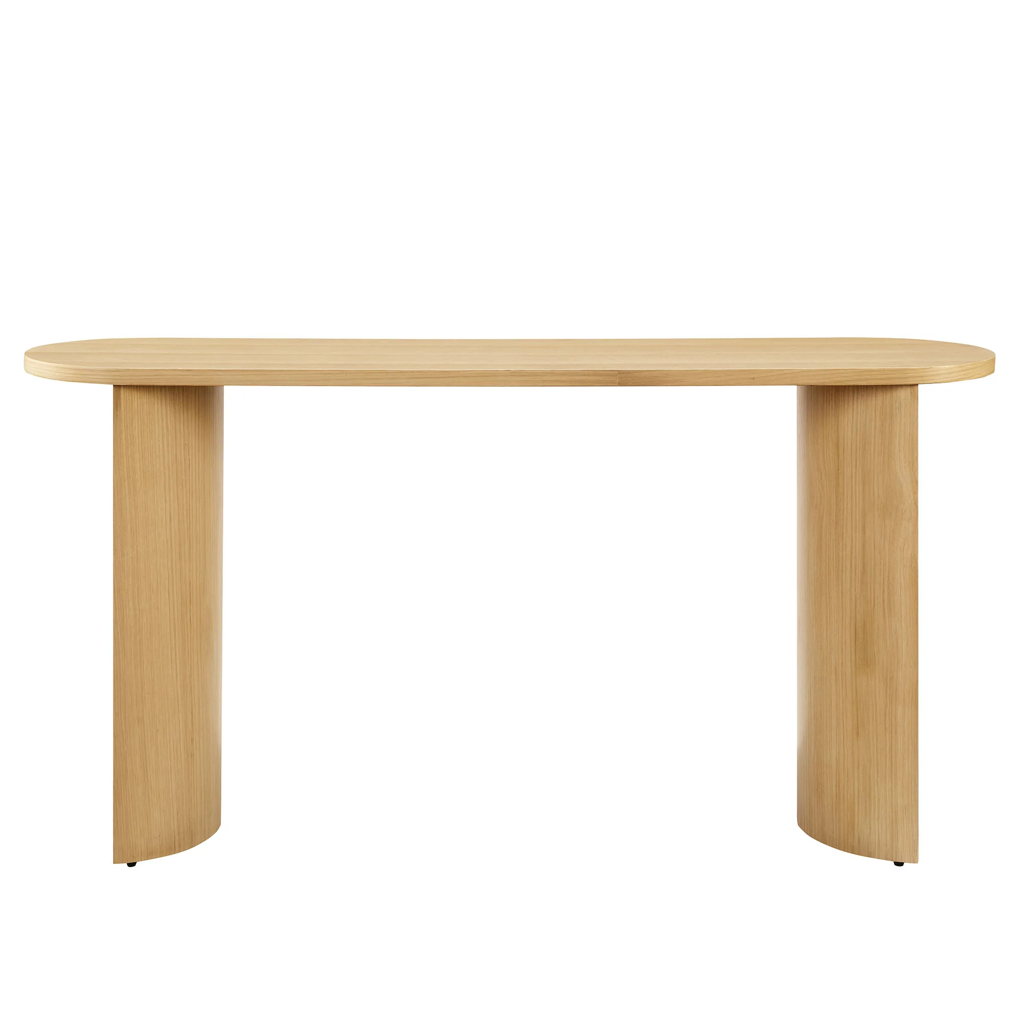 Aspect Oval Wood Entryway Console Table by Modway - Image 6