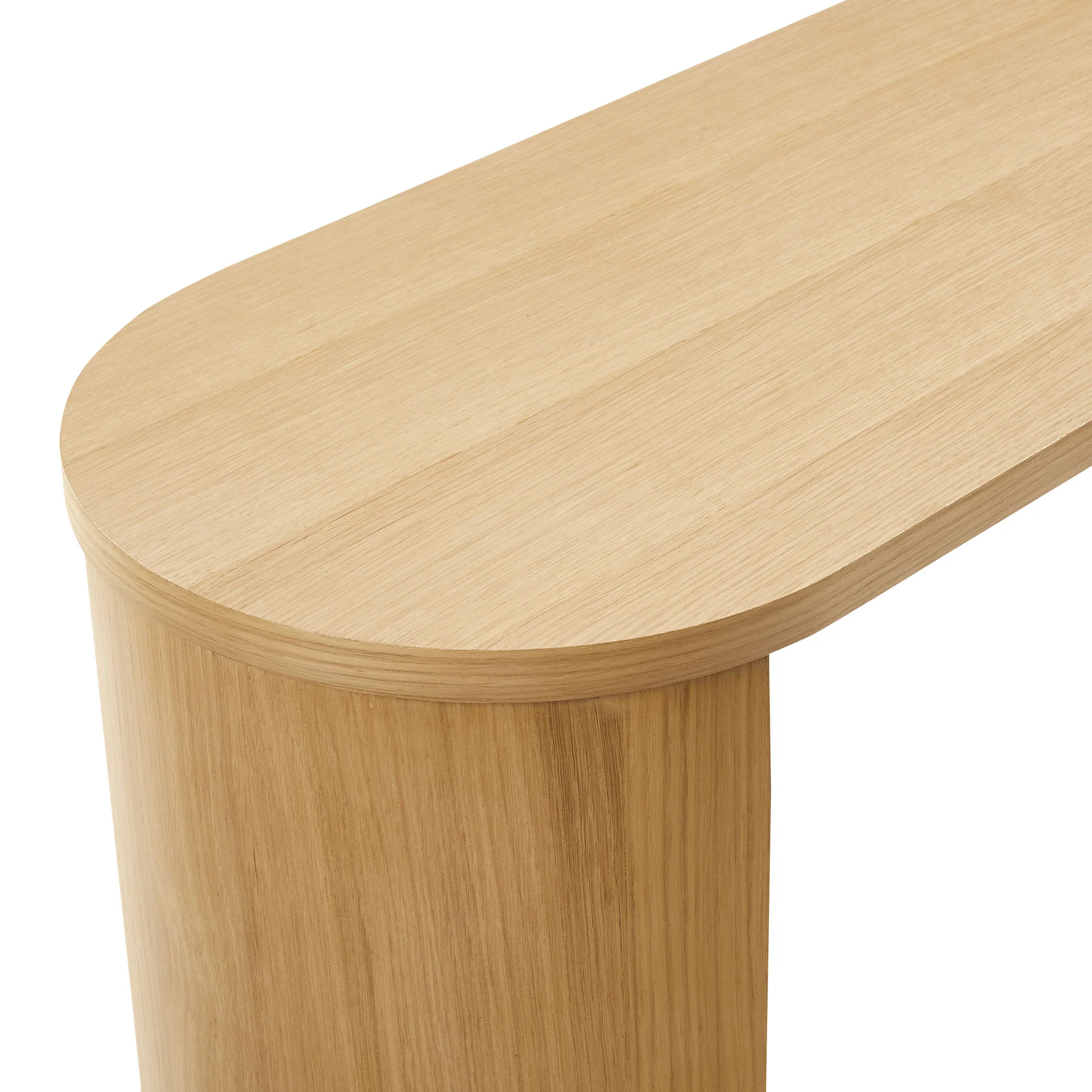 Aspect Oval Wood Entryway Console Table by Modway - Image 7