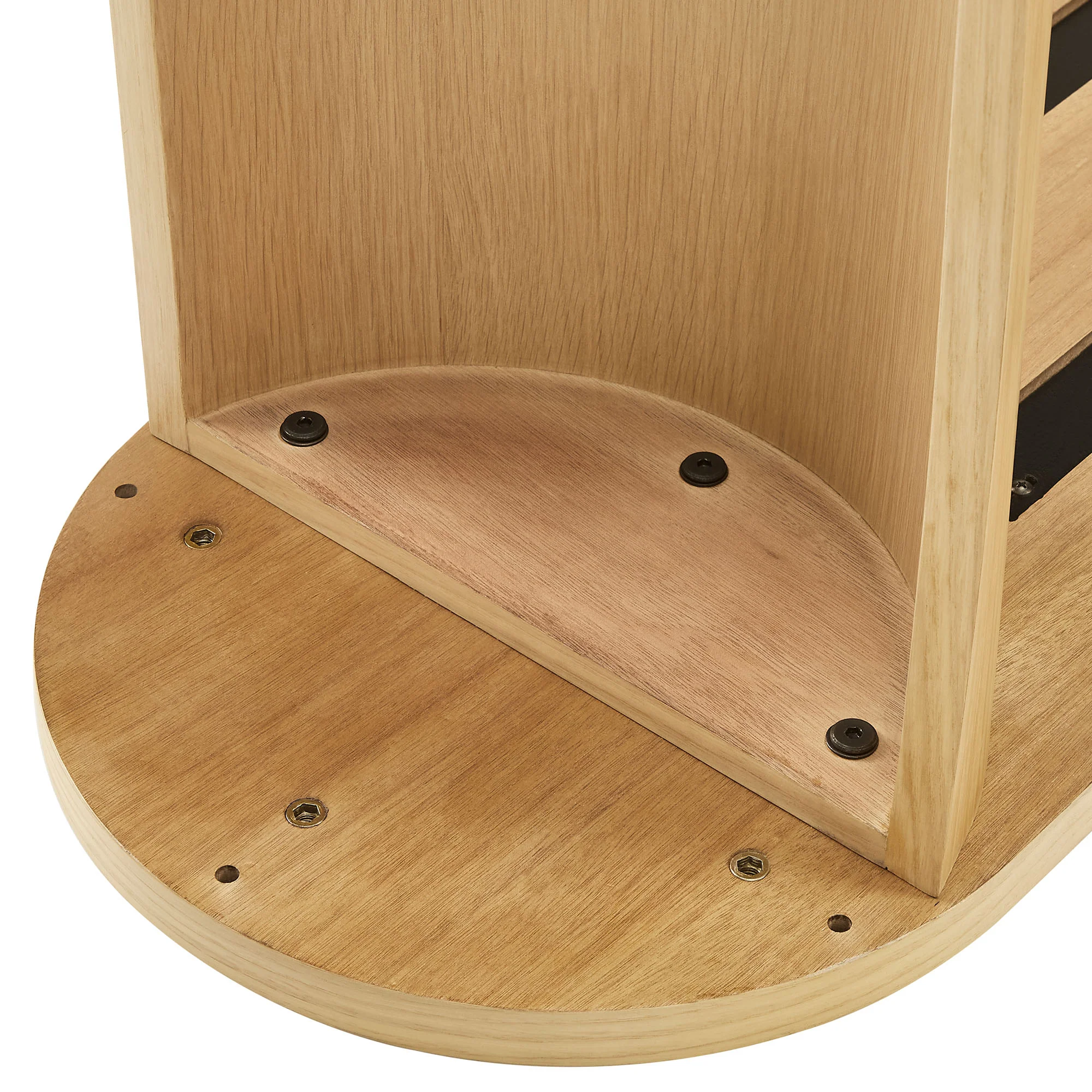 Aspect Oval Wood Entryway Console Table by Modway - Image 8