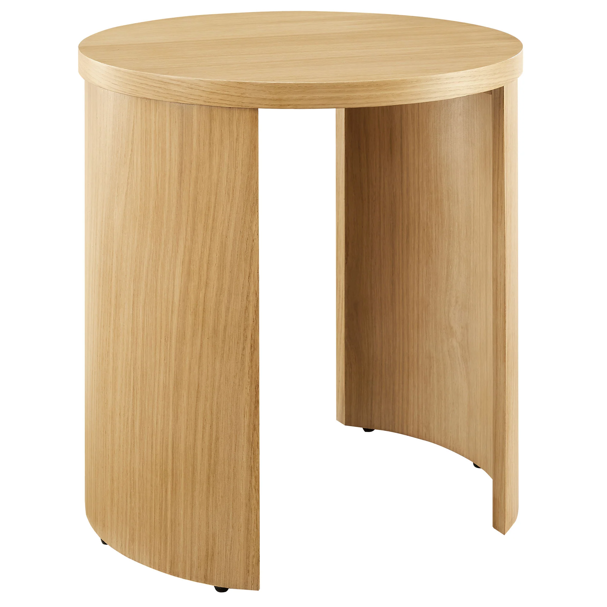 Aspect Round Wood End Table by Modway - Image 2