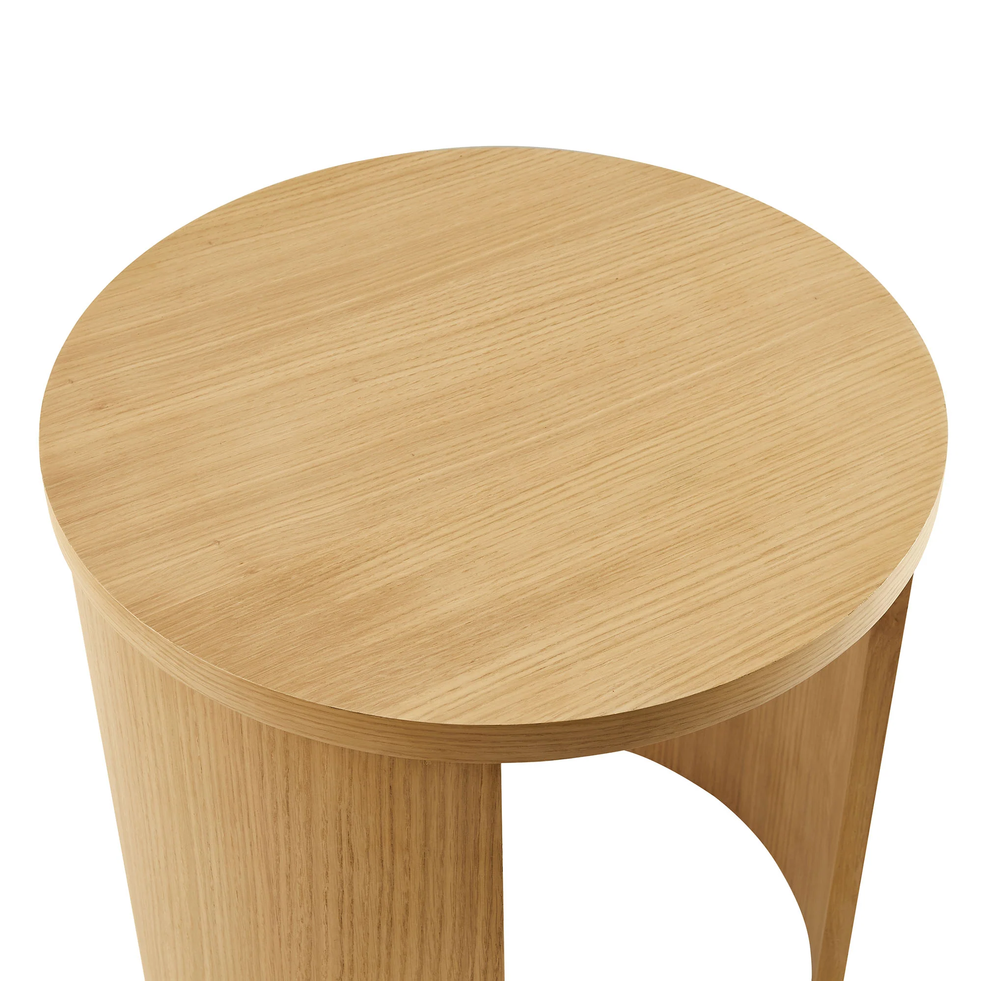 Aspect Round Wood End Table by Modway - Image 5