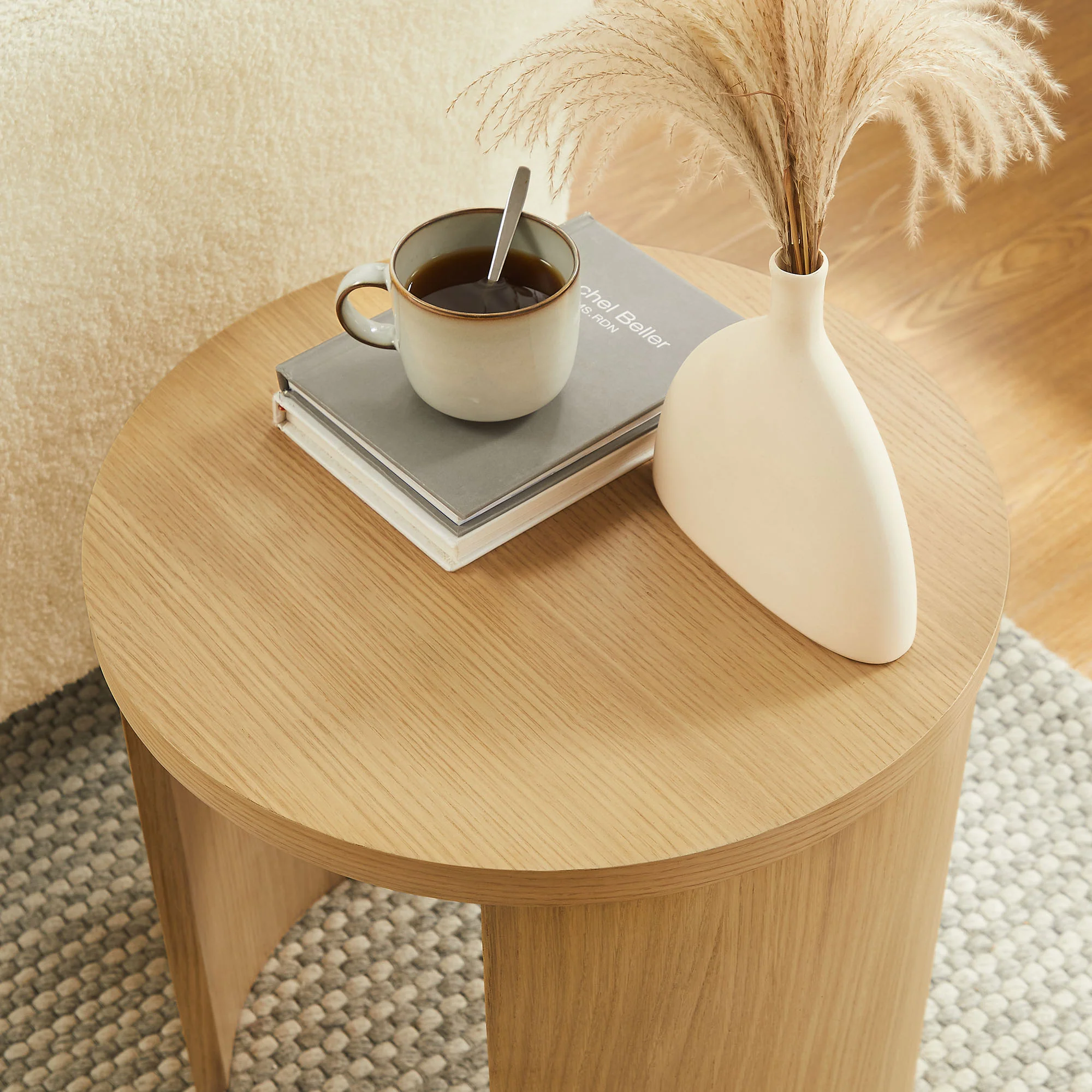 Aspect Round Wood End Table by Modway - Image 7