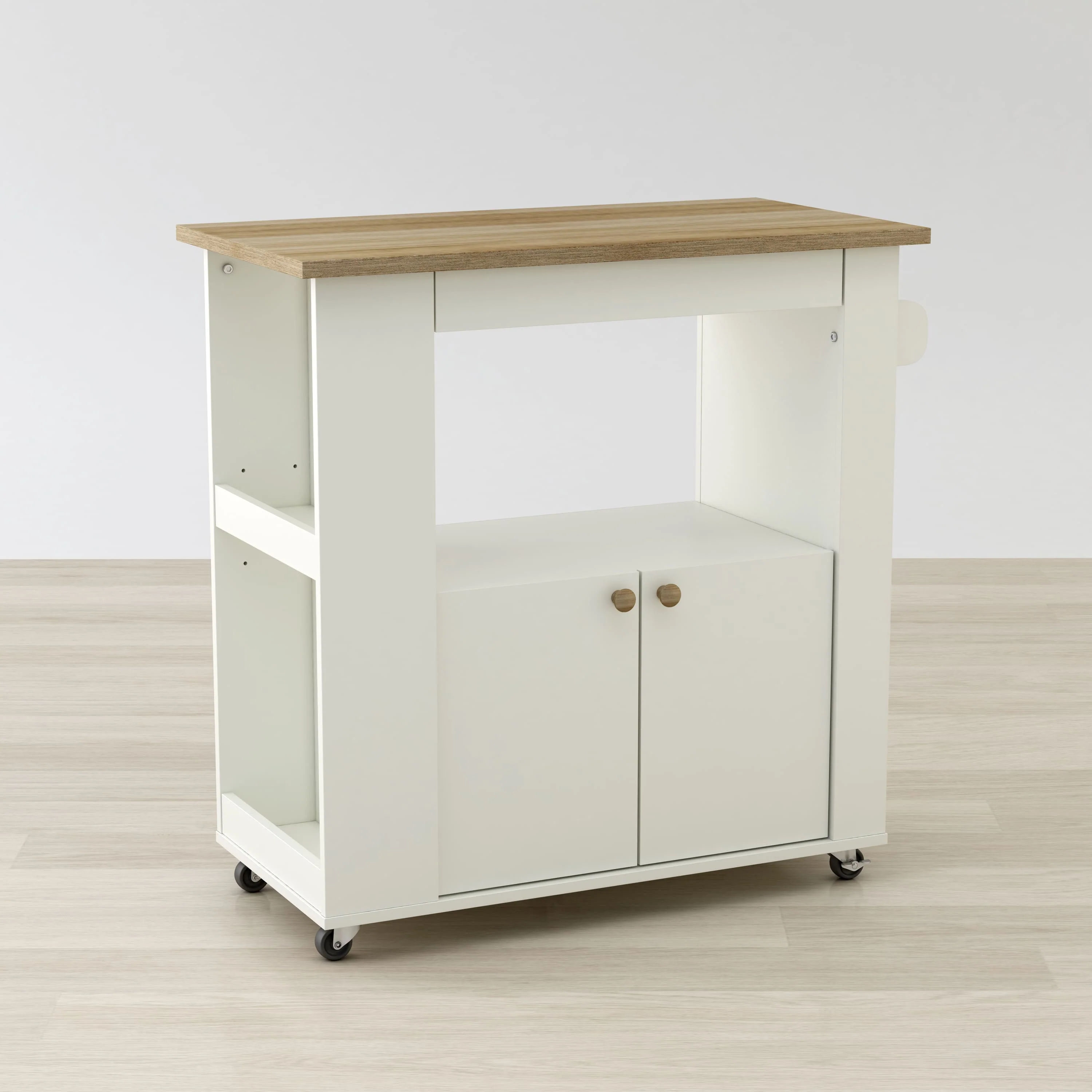 Aston 33.5" Kitchen Cart By Anderson Teak - Image 7