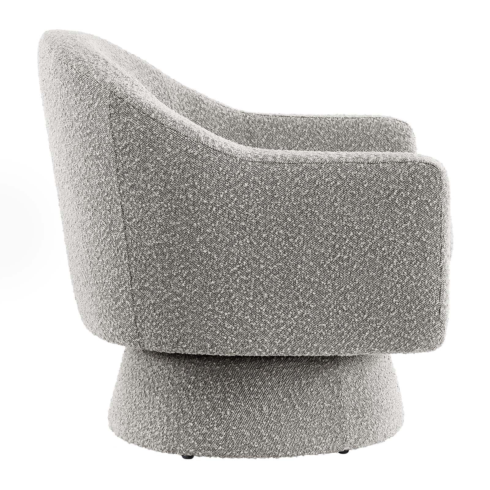 Astral Boucle Fabric Boucle Fabric Swivel Chair By Modway - EEI-6359 - Image 10