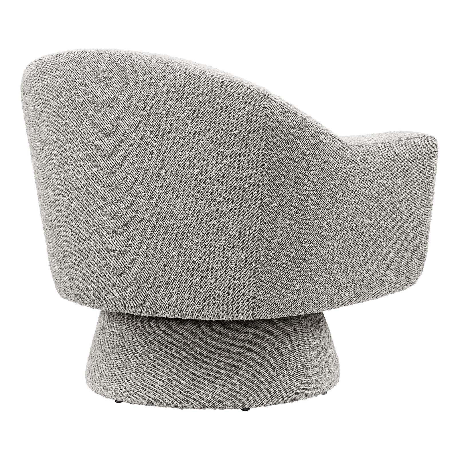 Astral Boucle Fabric Boucle Fabric Swivel Chair By Modway - EEI-6359 - Image 11