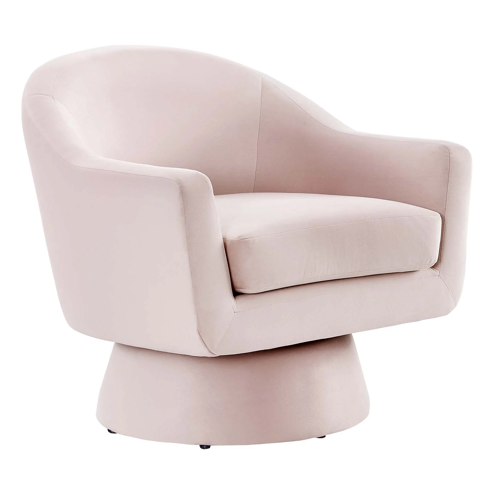 Astral Performance Velvet Fabric and Wood Swivel Chair By Modway - EEI-6360 - Image 17