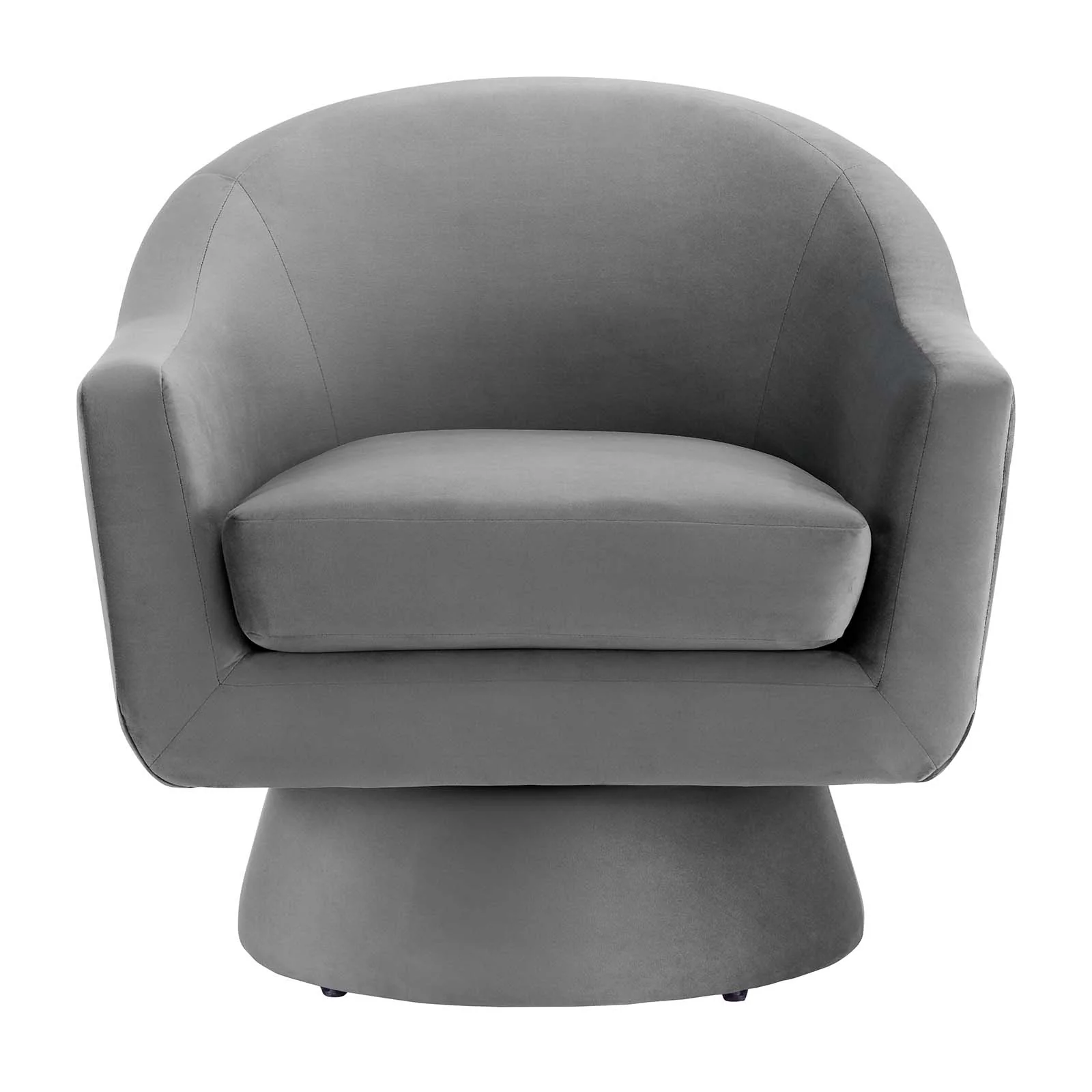 Astral Performance Velvet Fabric and Wood Swivel Chair By Modway - EEI-6360 - Image 5