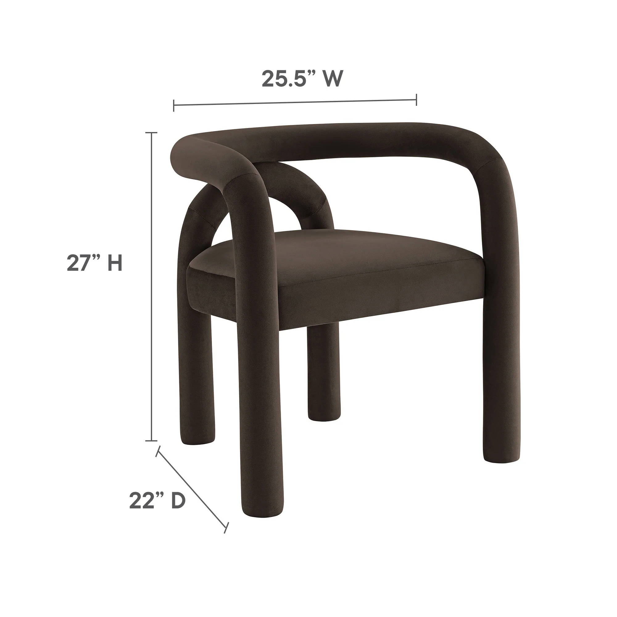 Astrid Performance Velvet Dining Chair by Modway - Image 18