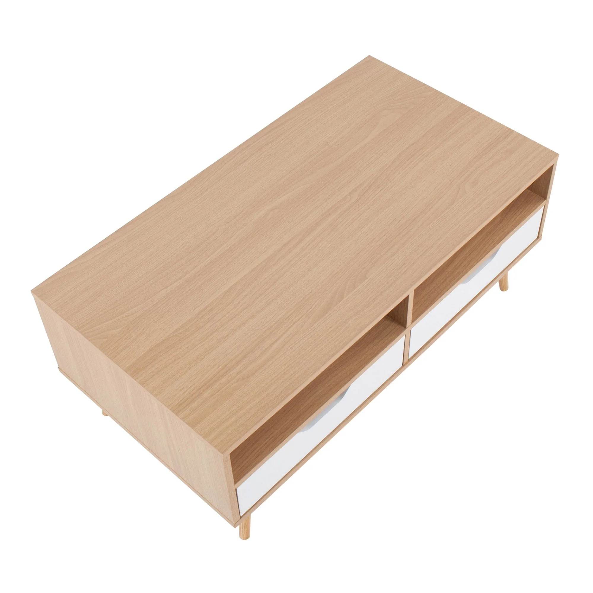 Astro Coffee Table White By LumiSource - Image 2