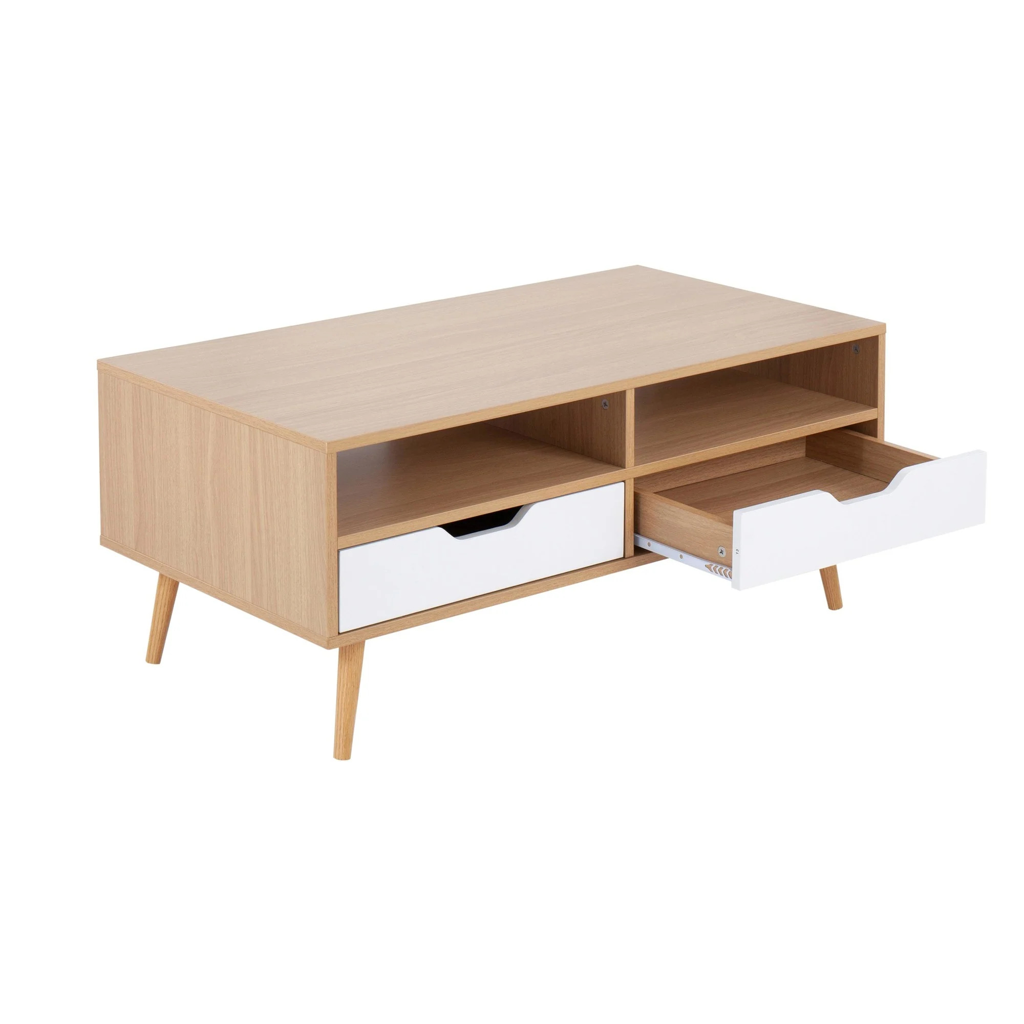 Astro Coffee Table White By LumiSource - Image 3