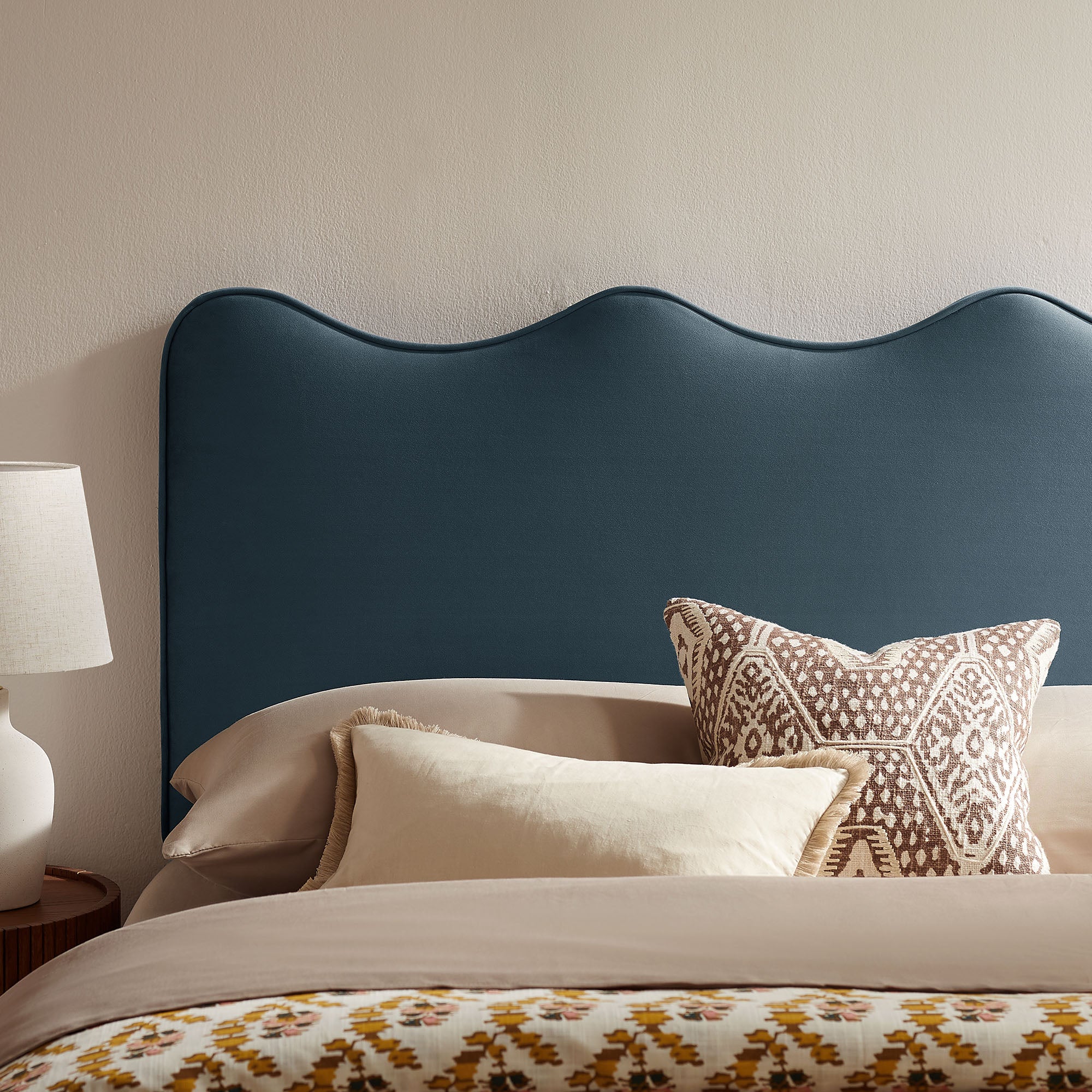 Athena Stain-Resistant Performance Velvet Full Size Headboard by Modway - Image 21